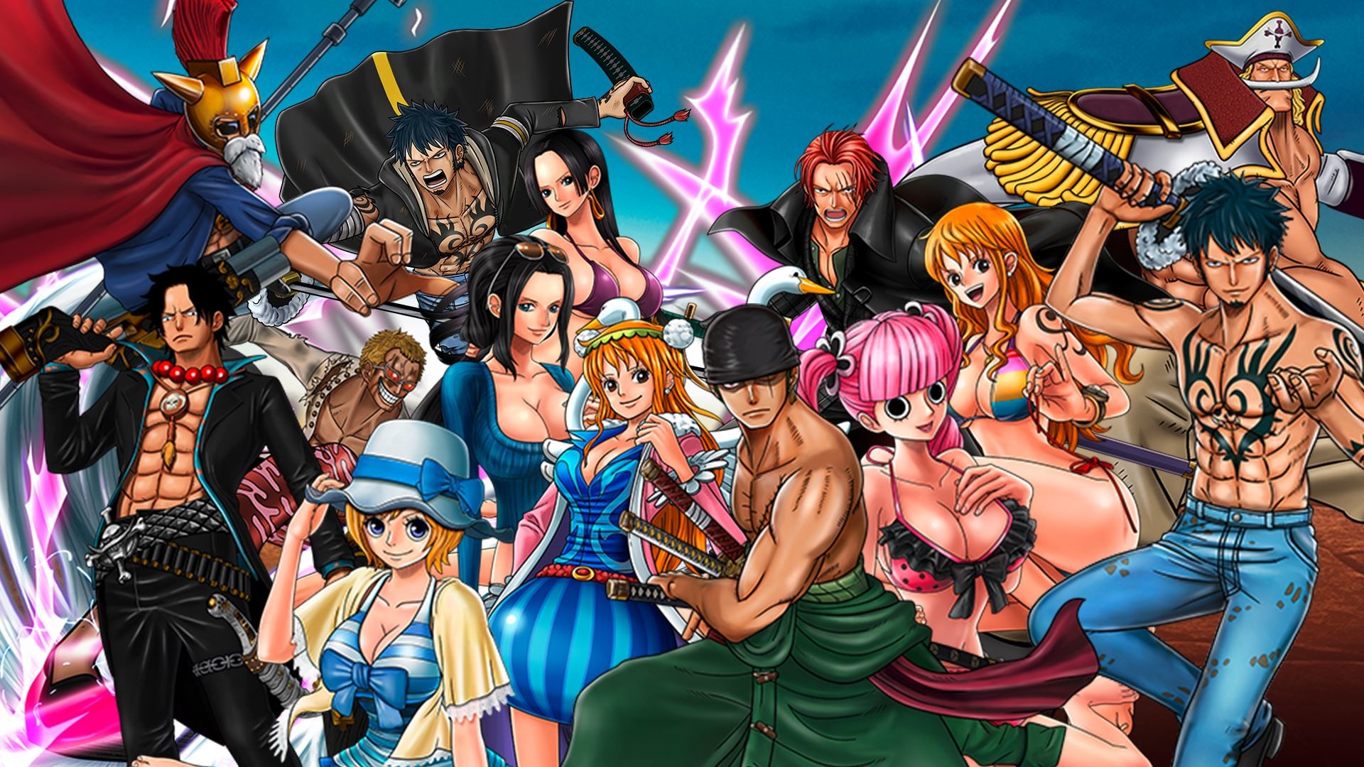 1920x1080 A look at the various One Piece: Burning Blood DLC packs