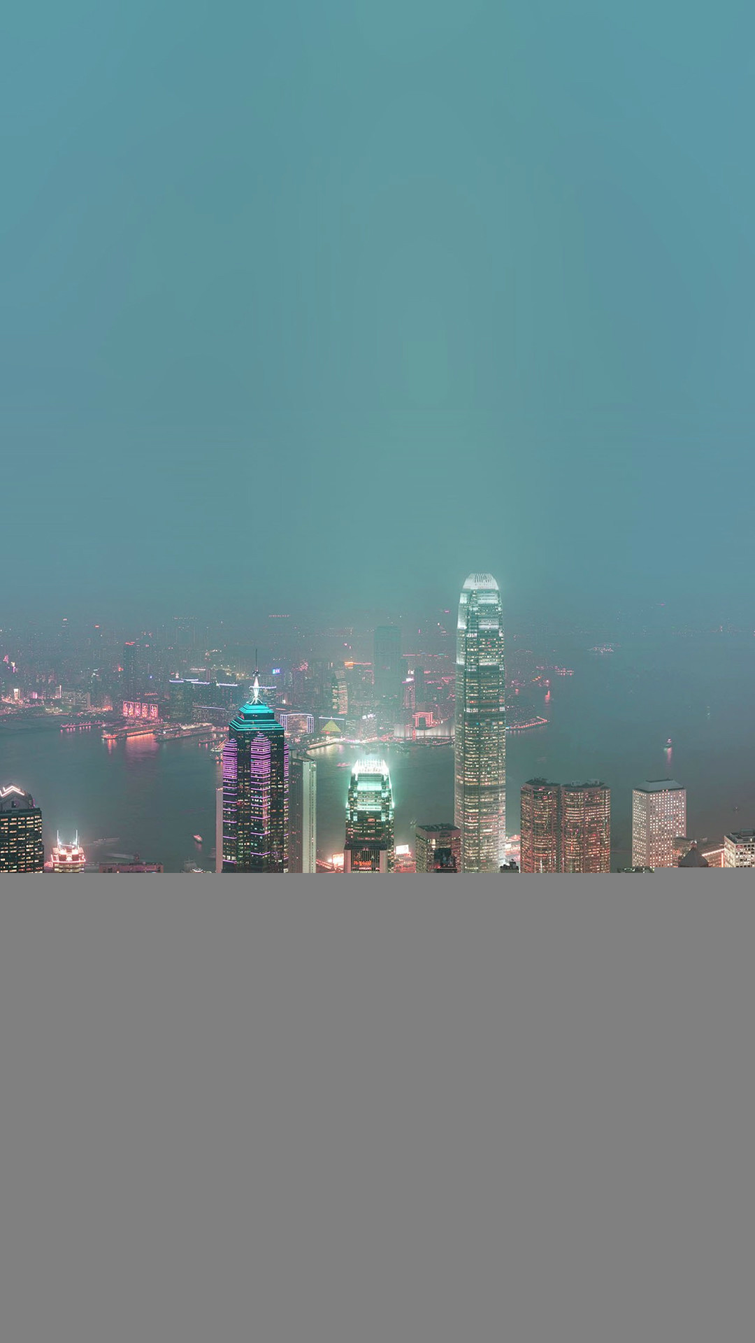 1080x1920 Skyline Hongkong Fire City Night Live iPhone 8 wallpaper