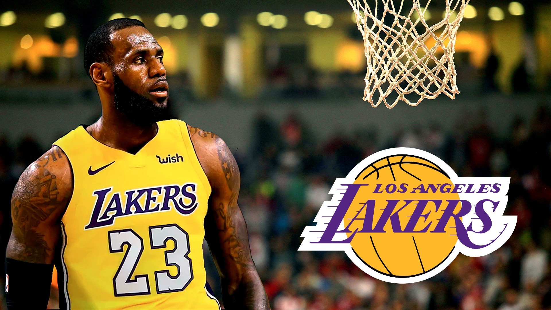 1920x1080 LeBron James Lakers Wallpaper with image dimensions  pixel. You  can make this wallpaper for