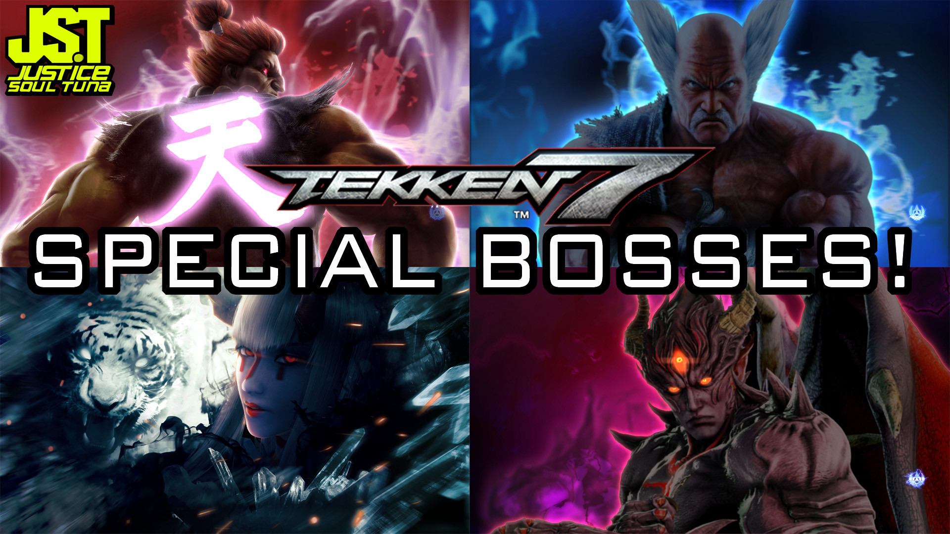 1920x1080 I've managed to defeat all the Special Bosses which appear during Treasure  Battle, and these are: Shin Akuma, Heihachi, Devil Kazumi, Devil Kazuya and  Jin.