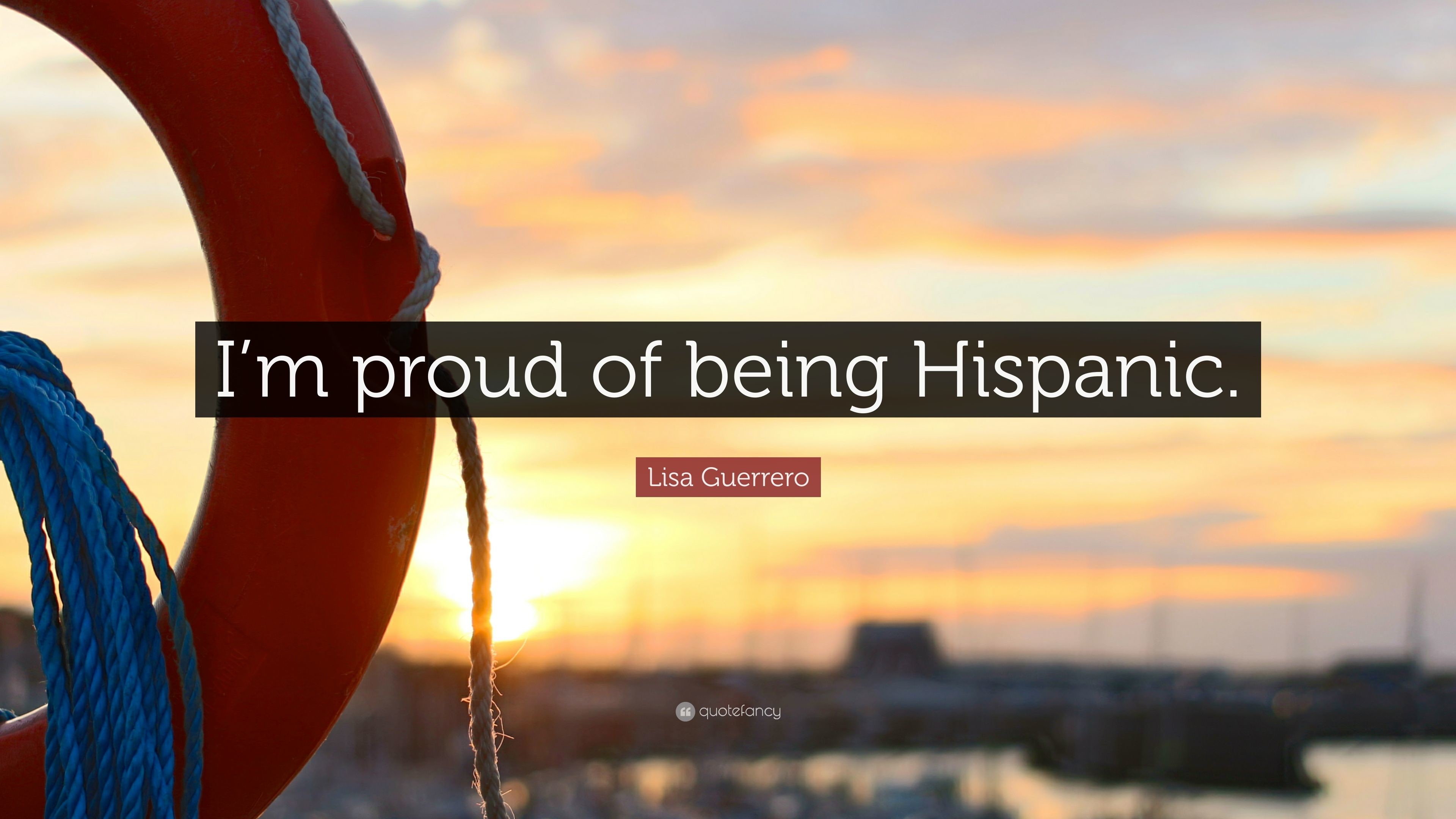 3840x2160 Lisa Guerrero Quote: “I'm proud of being Hispanic.”