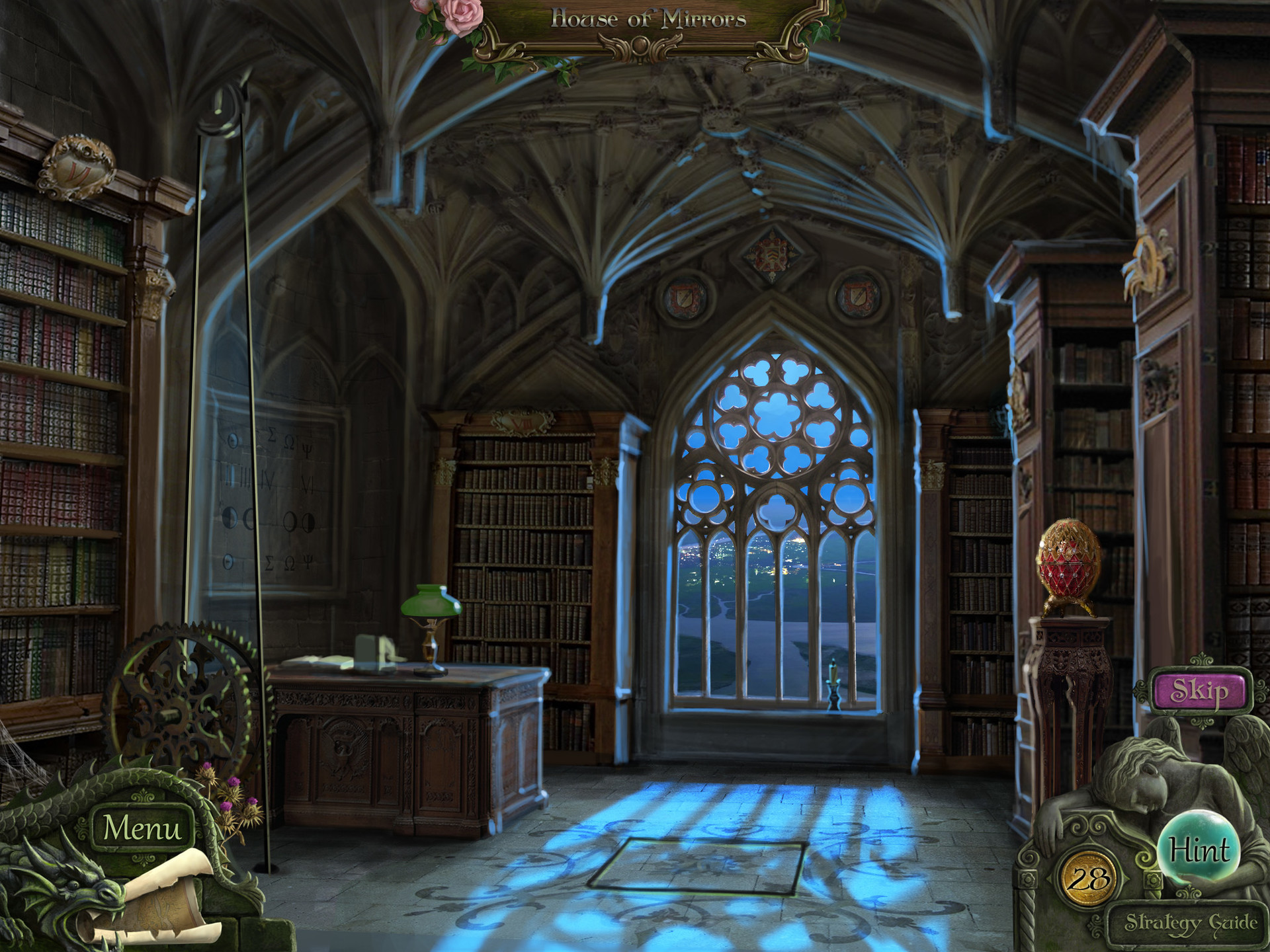 1920x1440 ArtStation - Library background and miniscenes for "Curse at Twilight:  Shadowbrook" game, Olga Antonenko