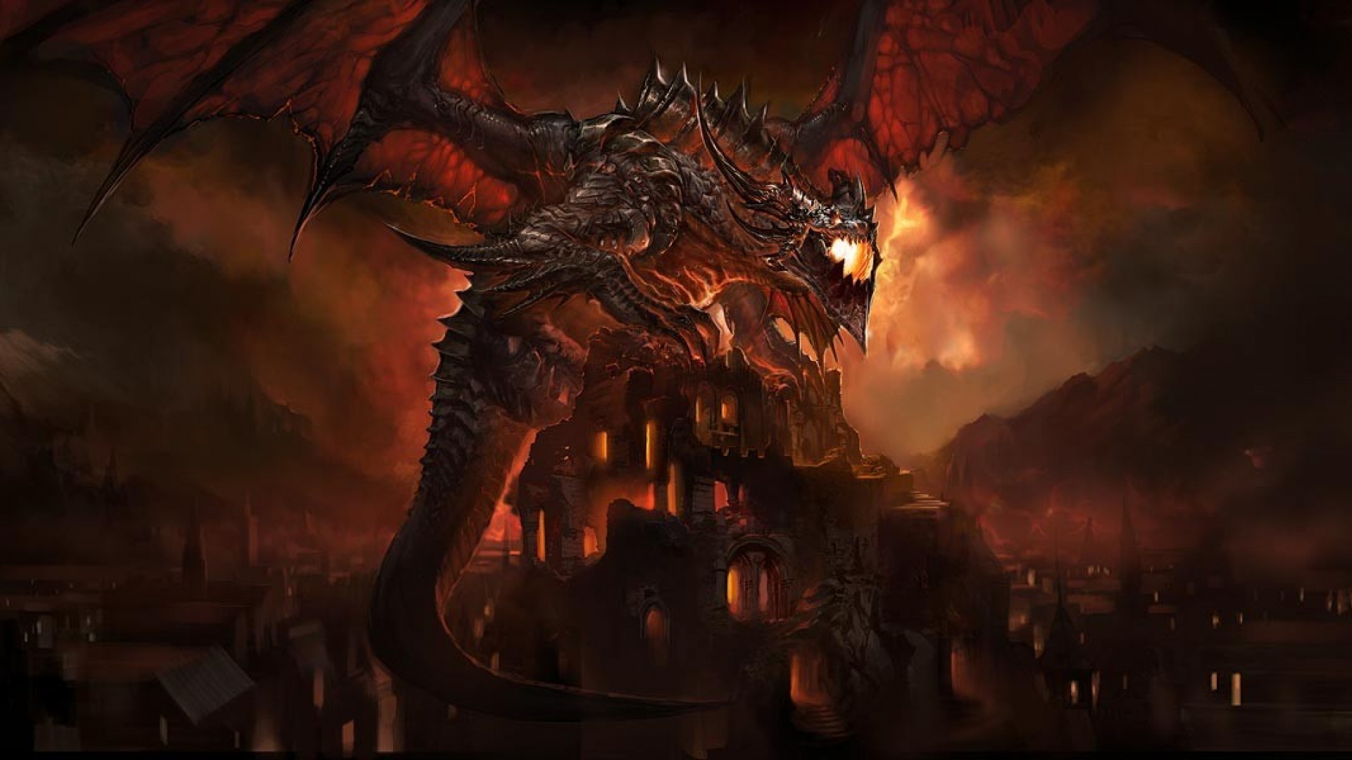 1920x1080 E: Im not saying that Deathwing is the strongest dragon, i mean that he's  the strongest from the dragons that the Dragonslayer team killed, Aurelion  Sol is ...