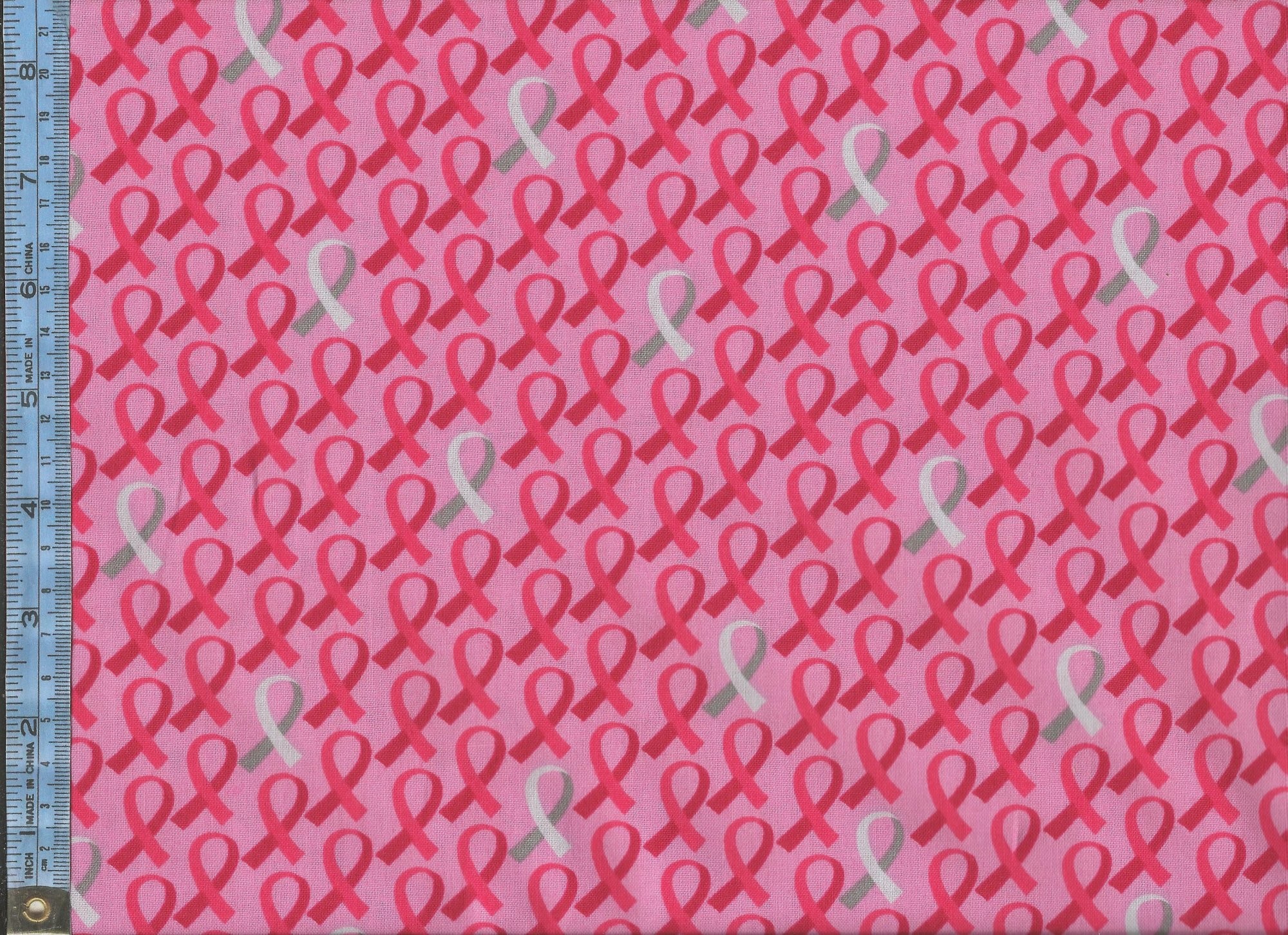 2000x1452 Anything is Possible - bright red and gray ribbons on bright pink background