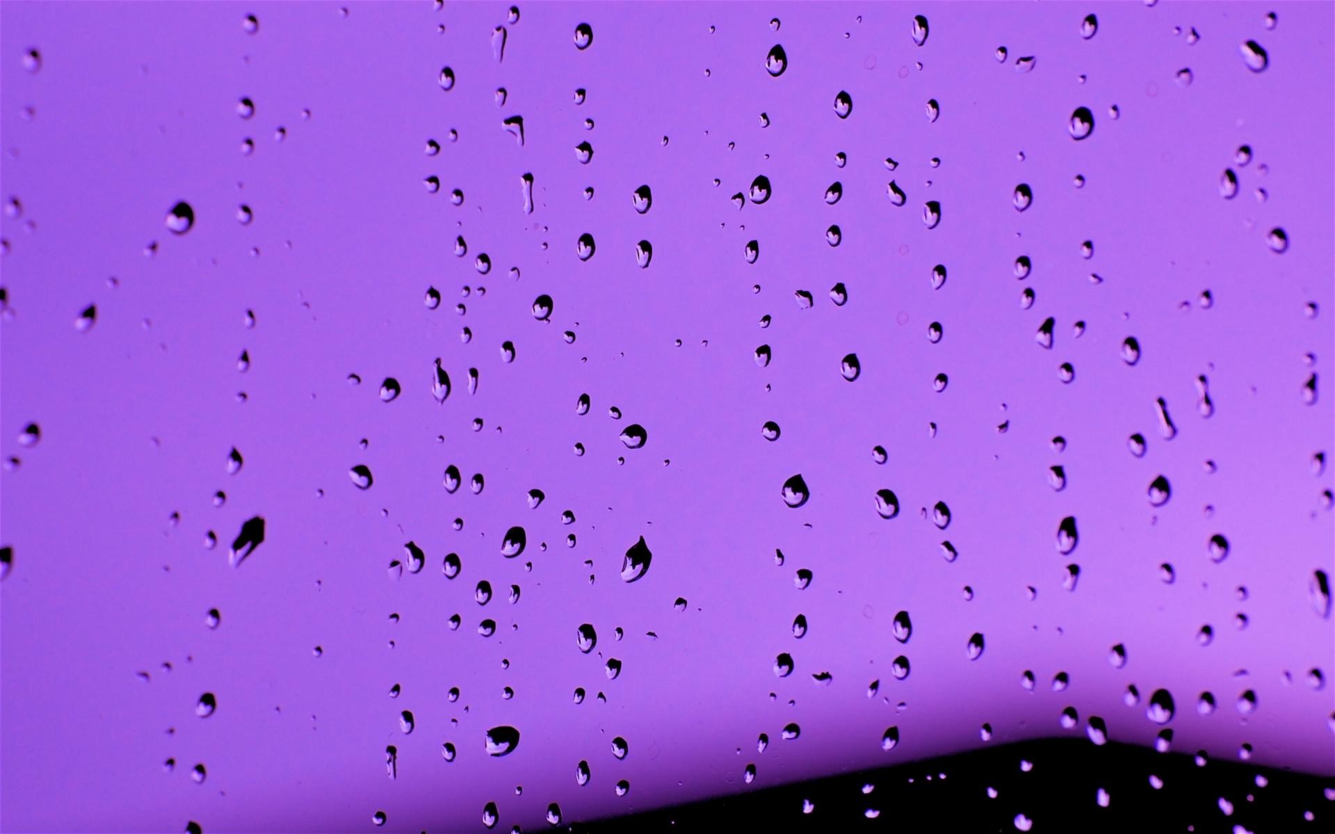 1920x1200 Purple Drops HD Image - Purple rain, purple rain!