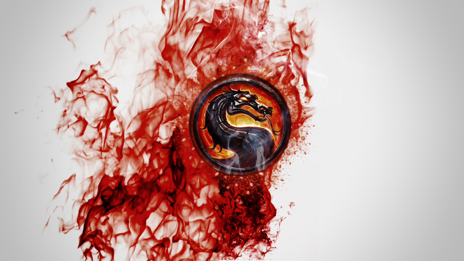 1920x1080 Mortal Kombat wallpaper Dragon in blood Read more