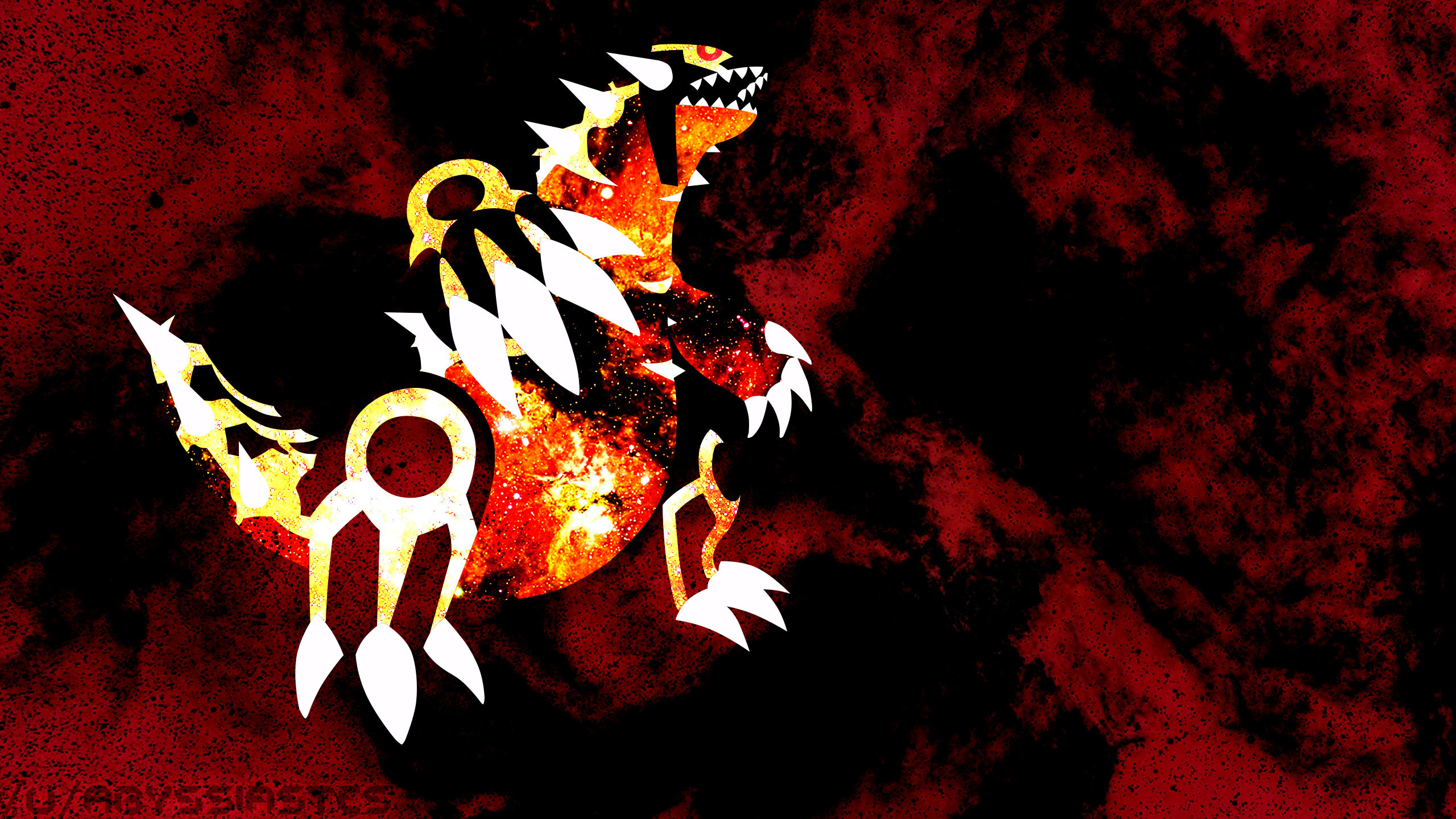 2560x1440 Primal Groudon Wallpaper The background pictures have