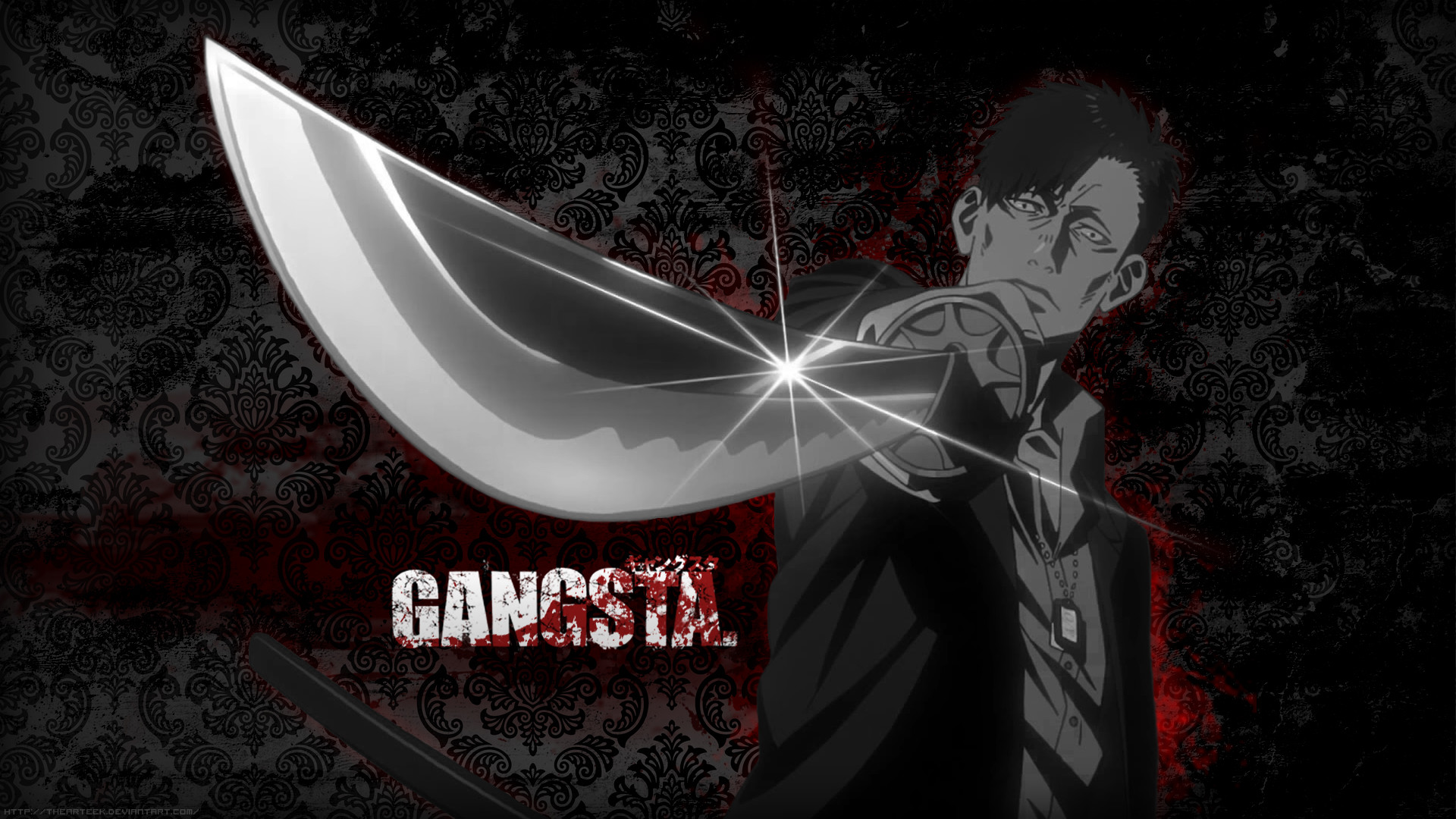 1920x1080 ... AnimePaper #7 | Nicolas Brown - Gangsta. by TheArteek