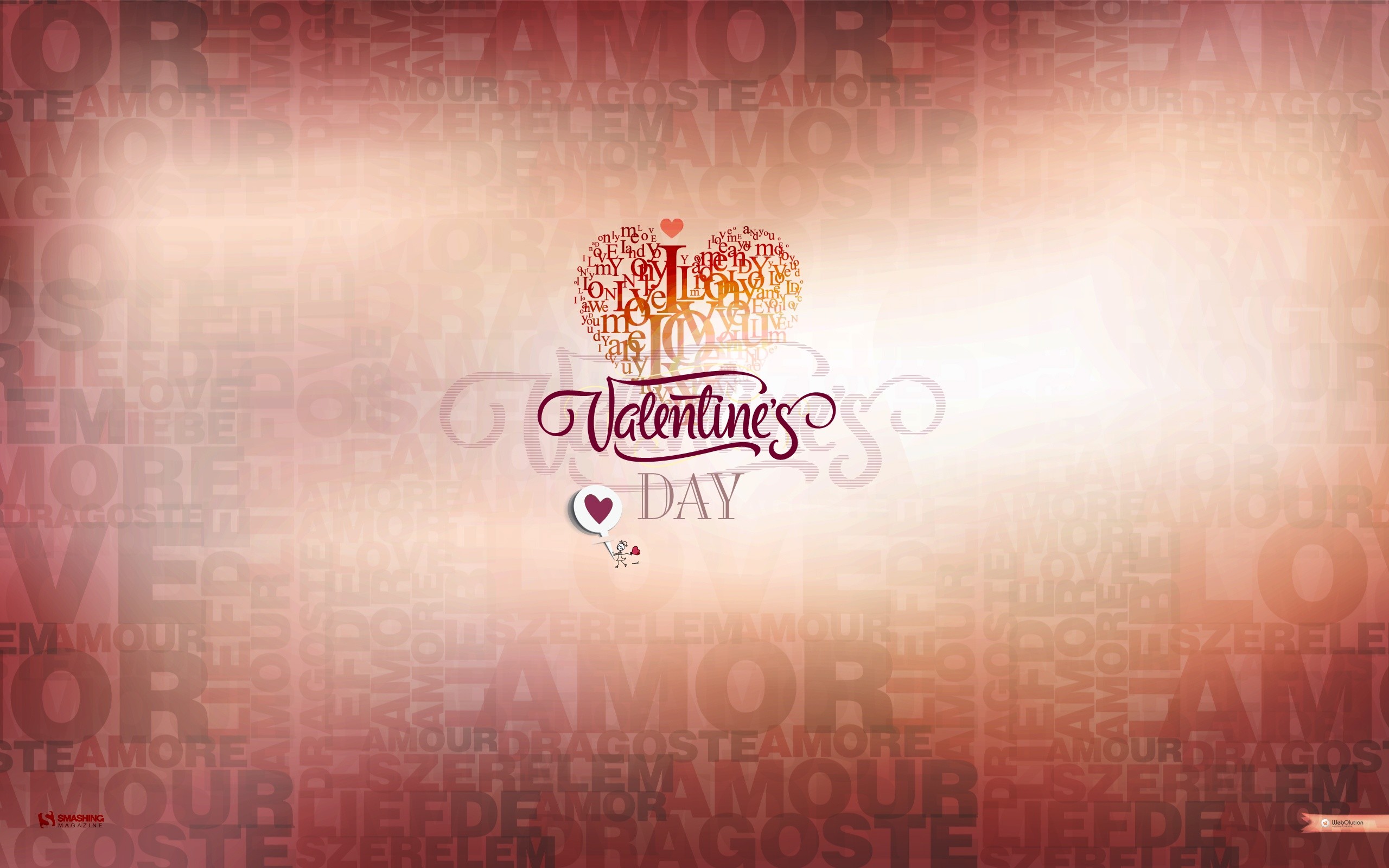 2560x1600 Valentine's Day, I Love You