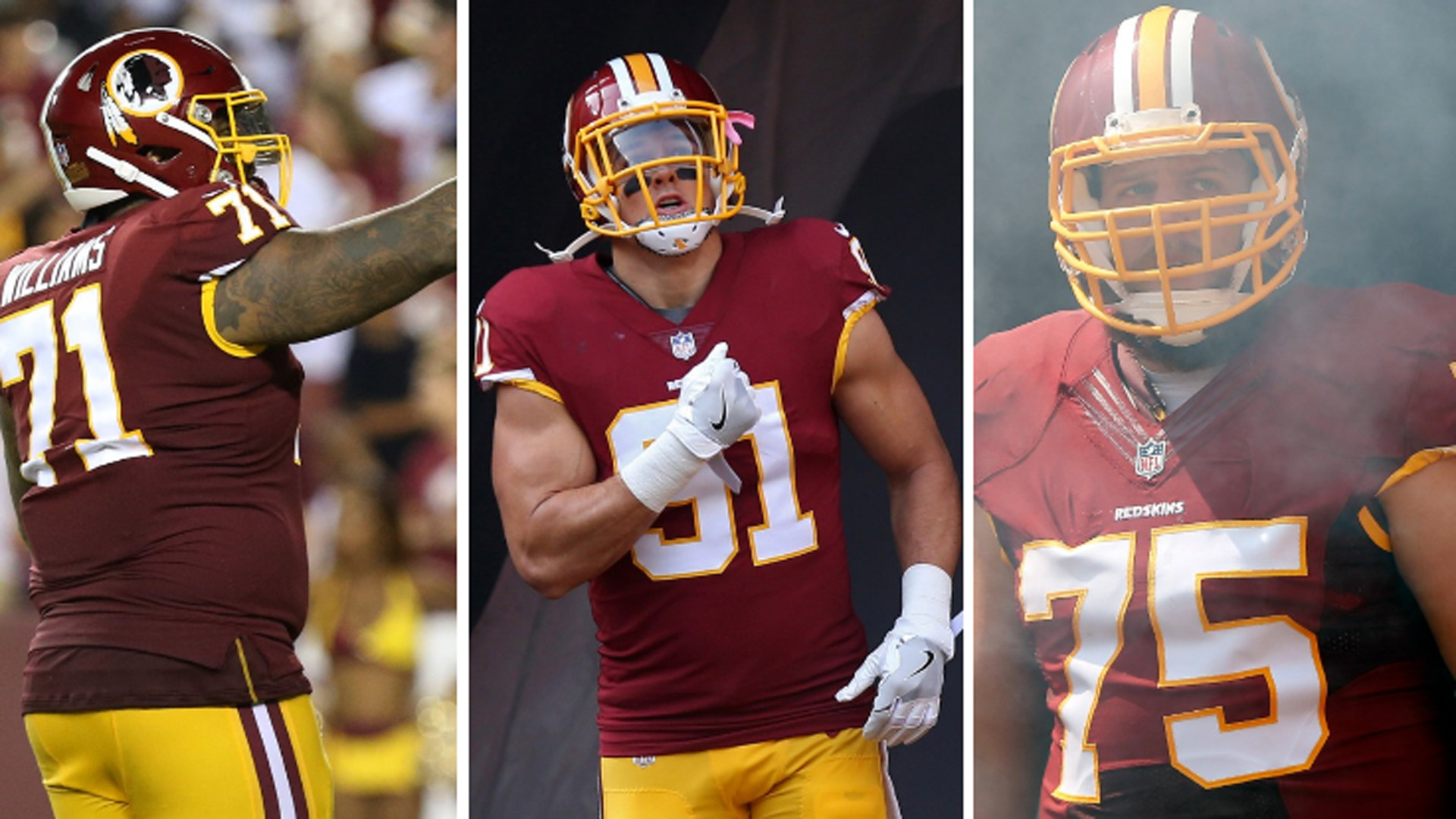 1920x1080 Three Redskins named to 2018 Pro Bowl roster, two tabbed as alternates |  NBC Sports Washington