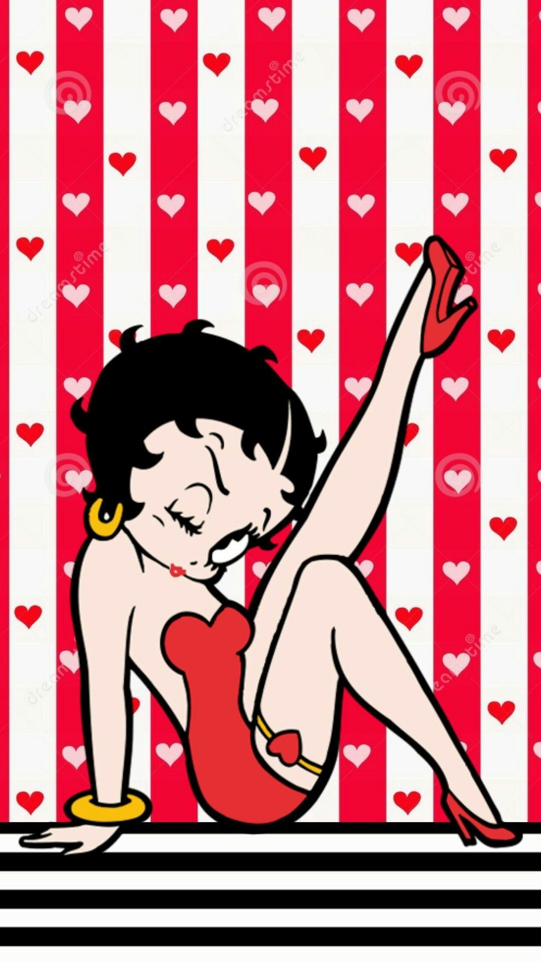1080x1920 iPhone Wall tjn Phone Backgrounds, Iphone Wallpaper, Betty Boop Pictures,  Homescreen, Cartoon
