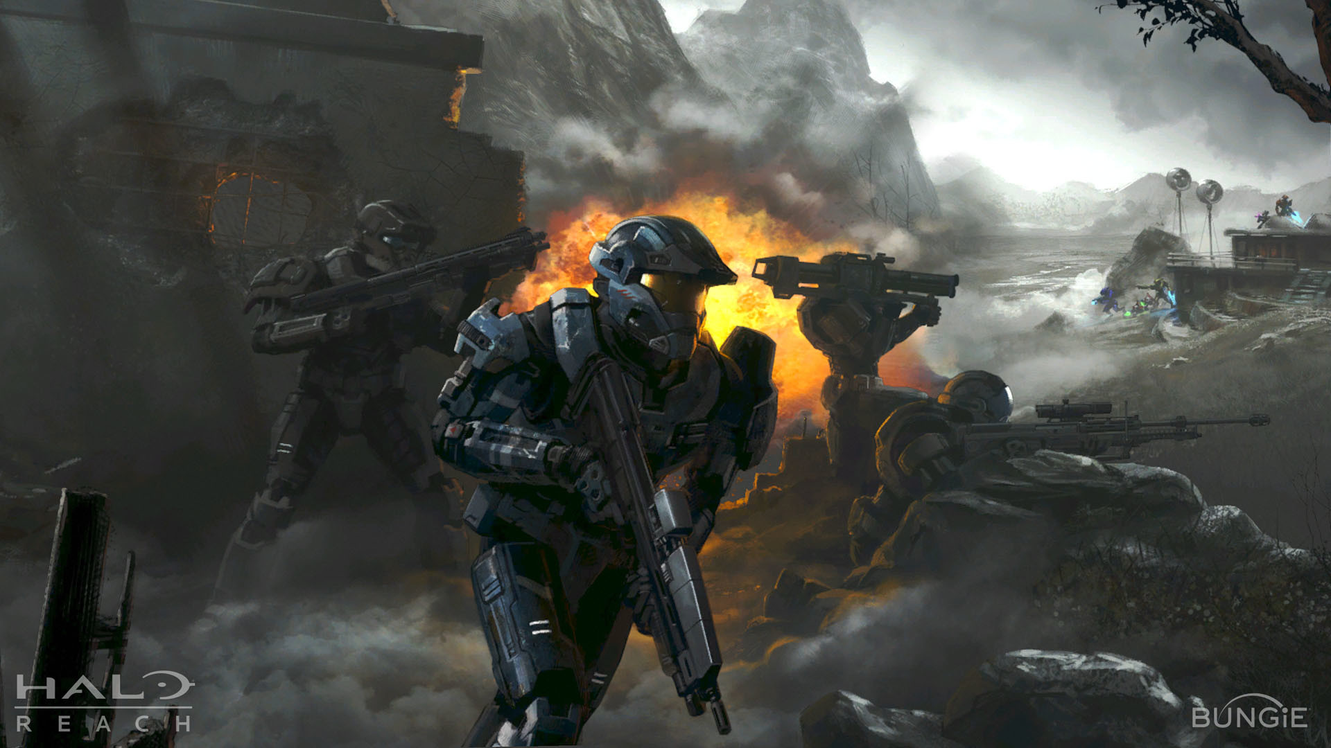 1920x1080 Epic Halo Reach Wallpapers ( Px, 0.24 Mb)
