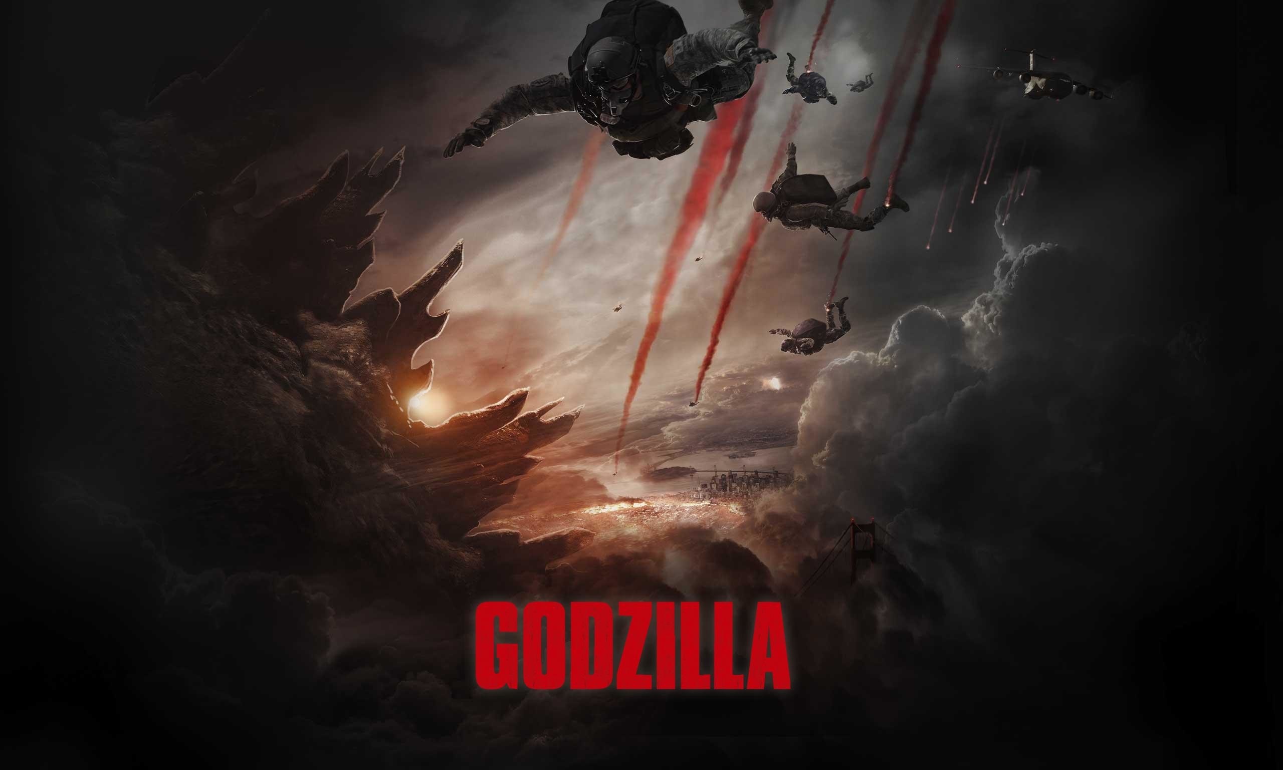 2560x1536 Godzilla 2014 Movie Wallpaper HD | Godzilla 2014 Movie