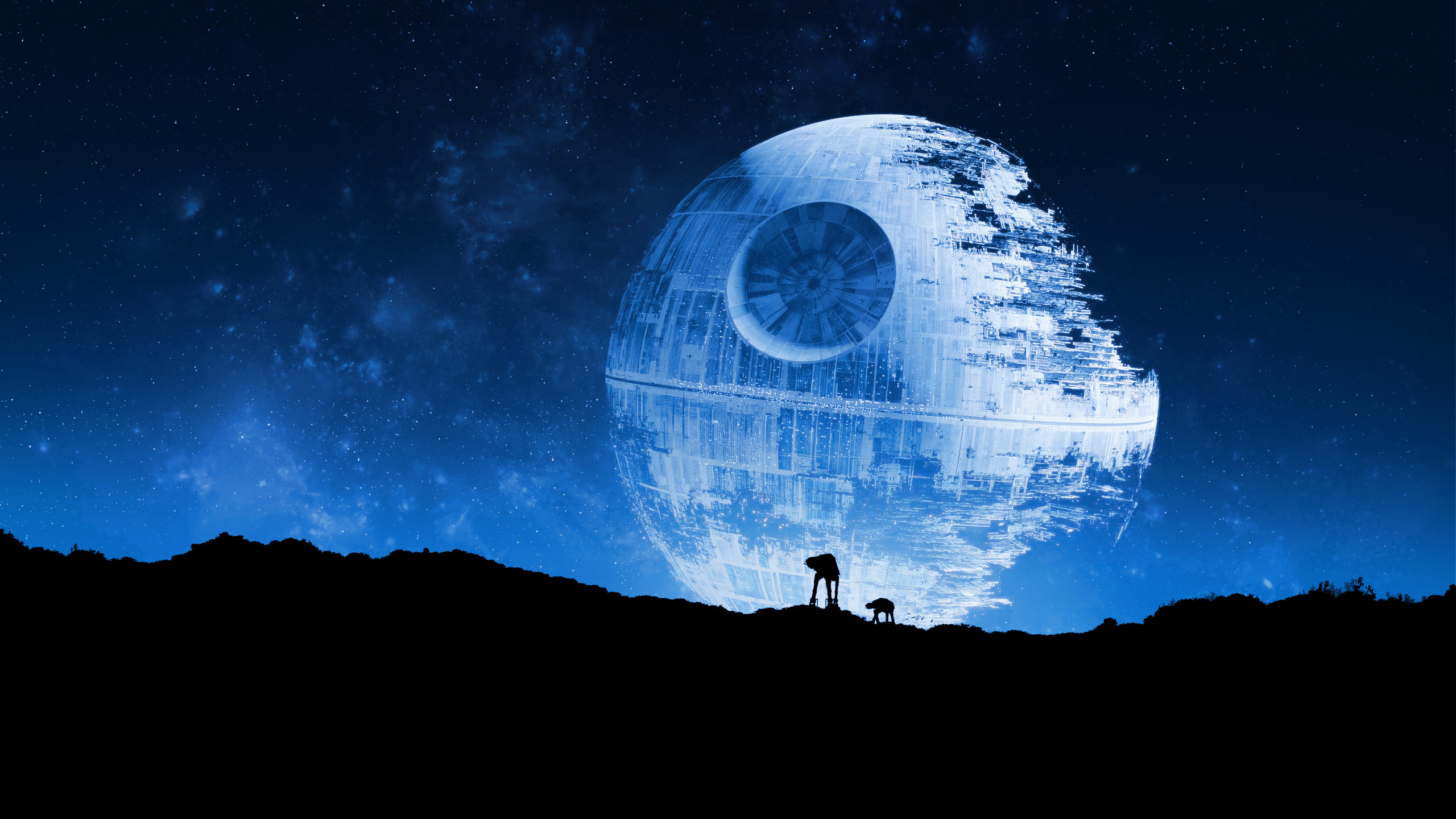2560x1440 Fan CreationsStar Wars - Death Star Wallpaper ...