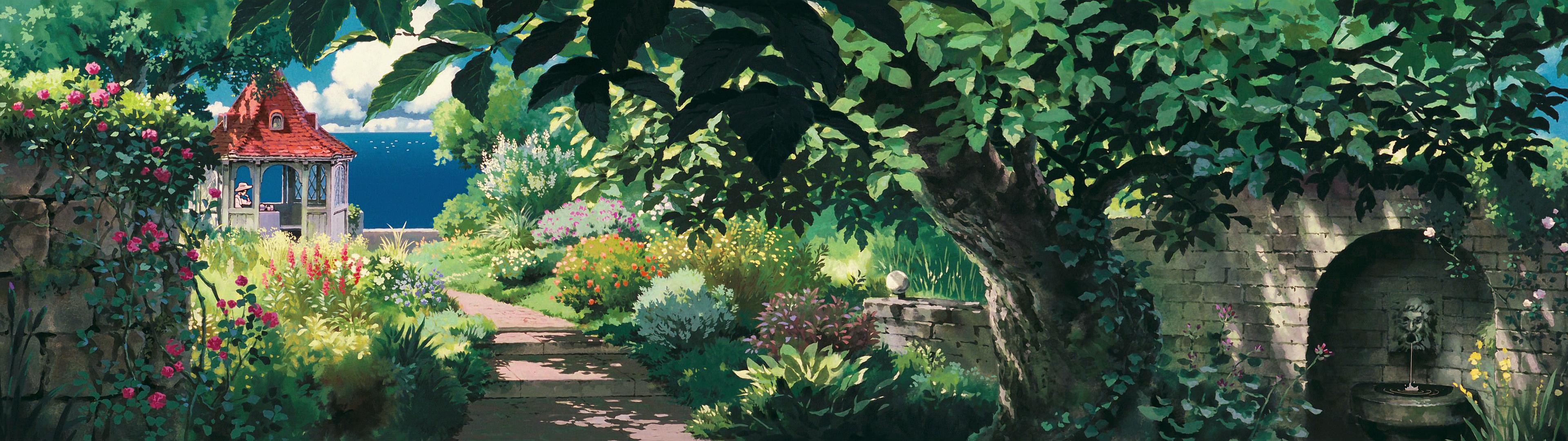 3840x1080 The Secret World of Arrietty 02 - Porco Rosso ...