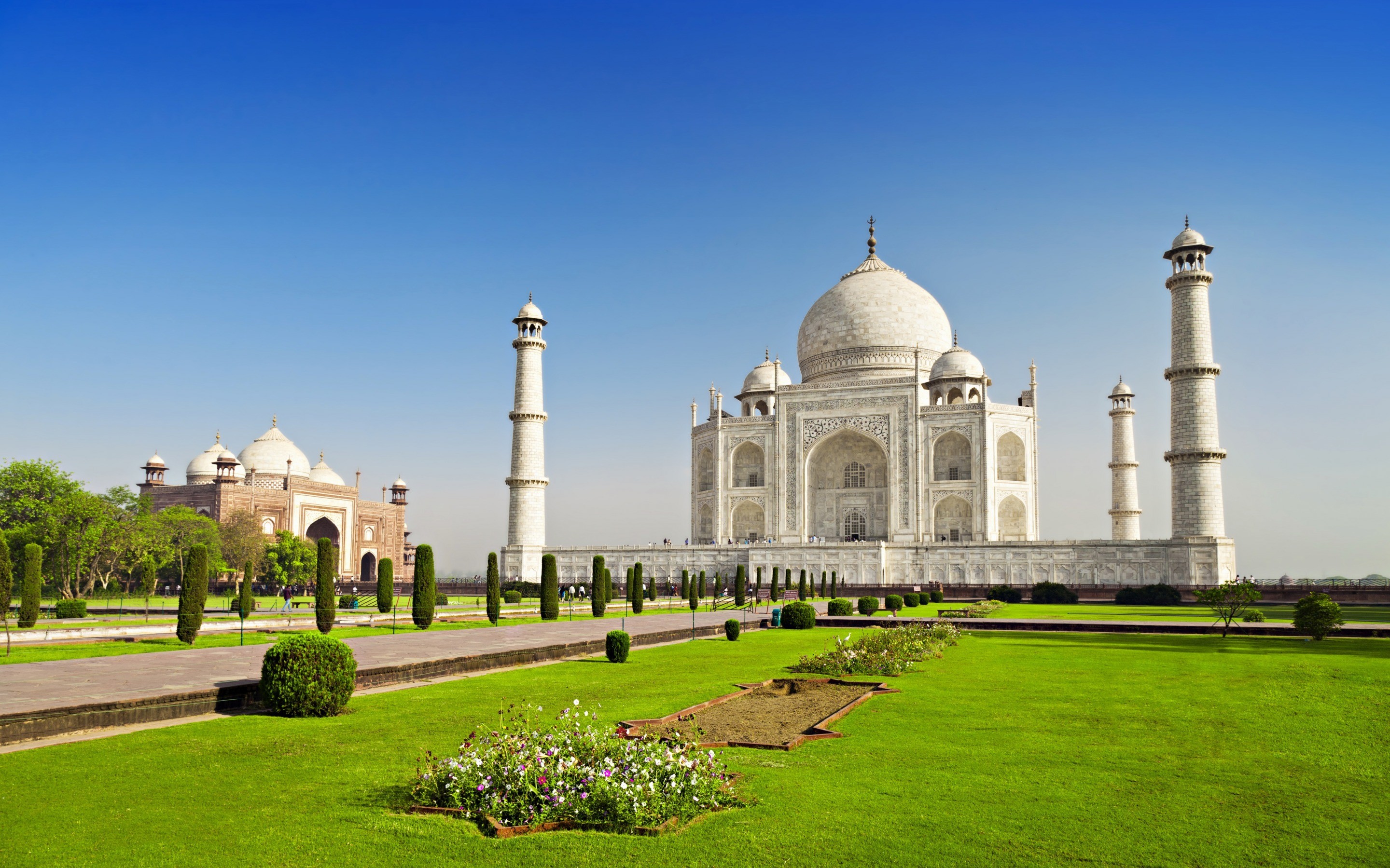 2880x1800 ... Taj Mahal Background ...