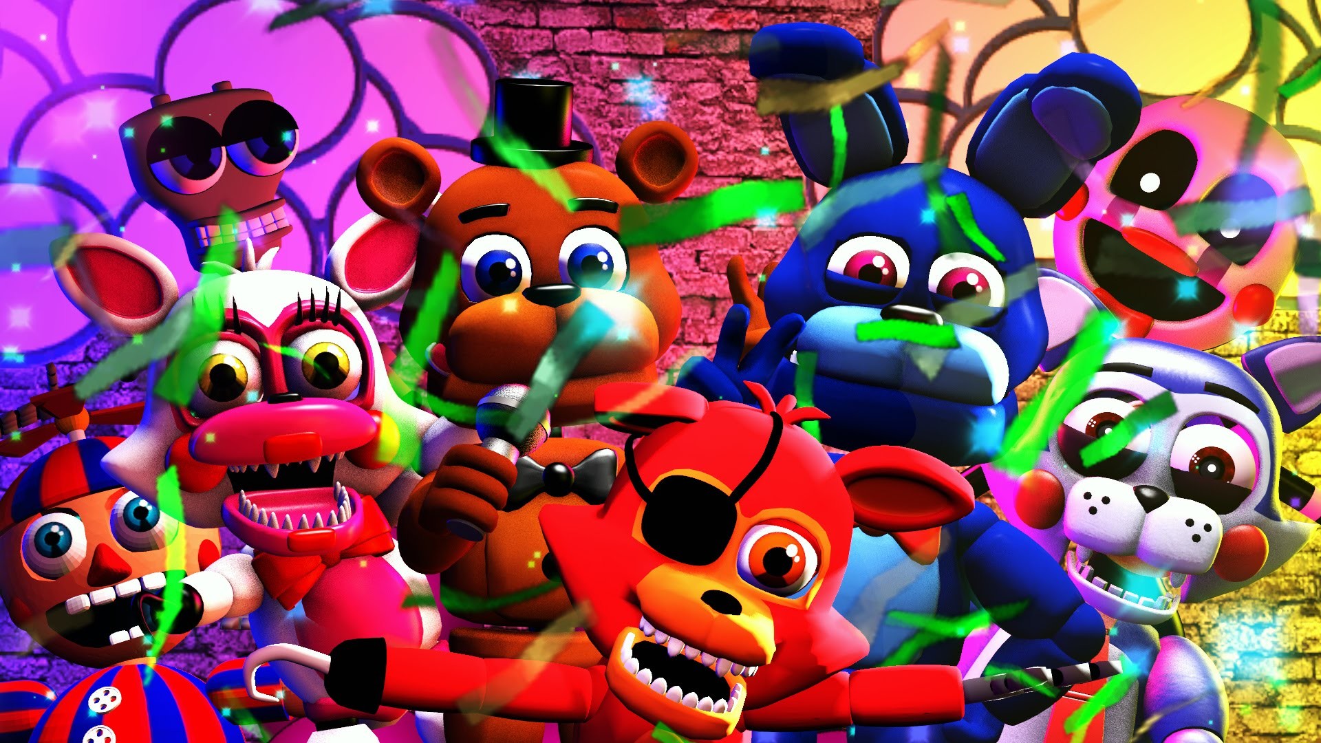 1920x1080 FNaF World HD Wallpaper | Background Image |  | ID:960560 -  Wallpaper Abyss