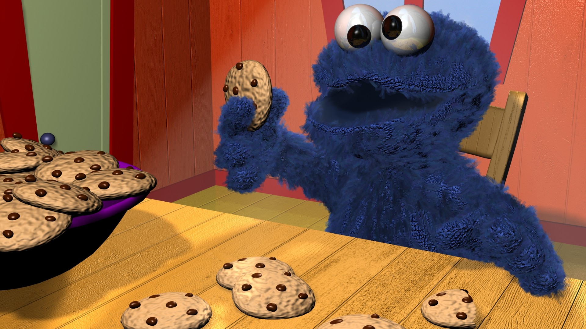1920x1080 Backgrounds-Cookie-Monster-Backgrounds