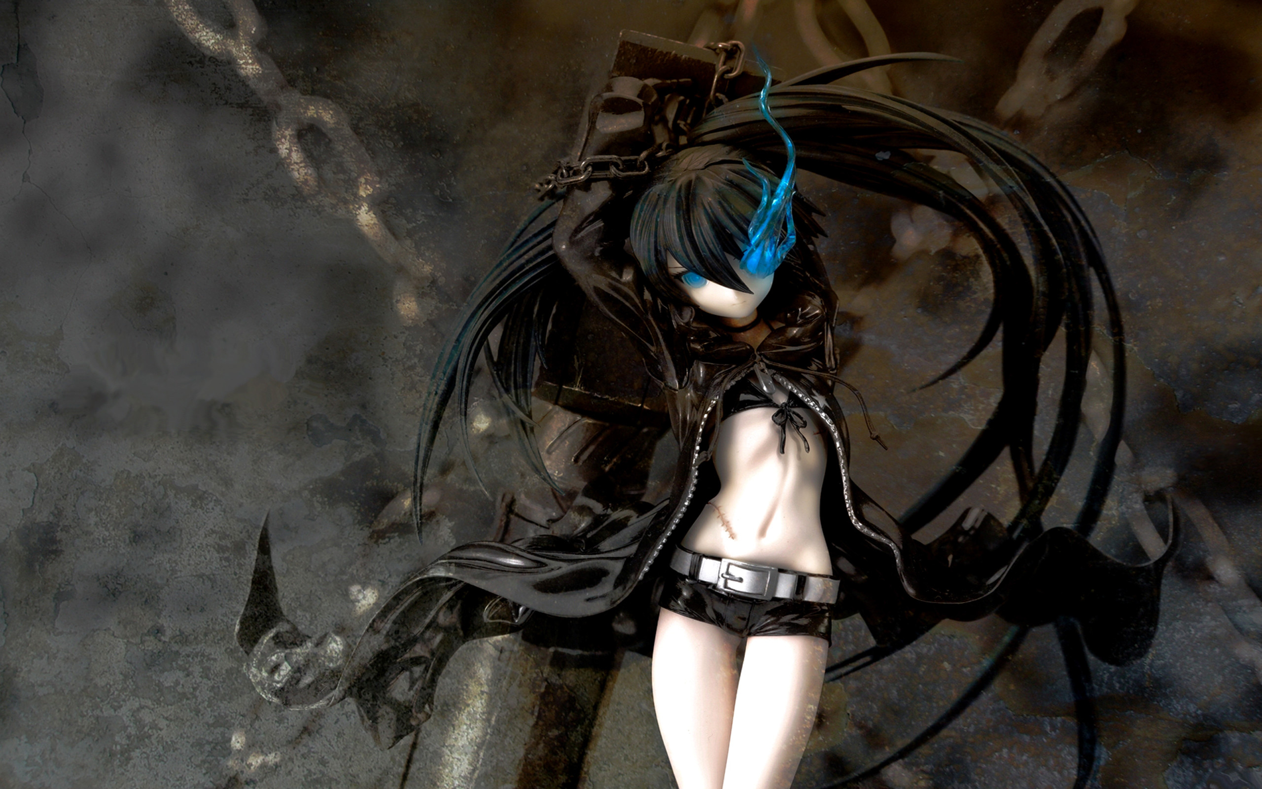 2560x1600 black rock shooter anime girl wallpaper - hd wallpaper gallery - or  wallpapers and backgrounds for desktop or tablet