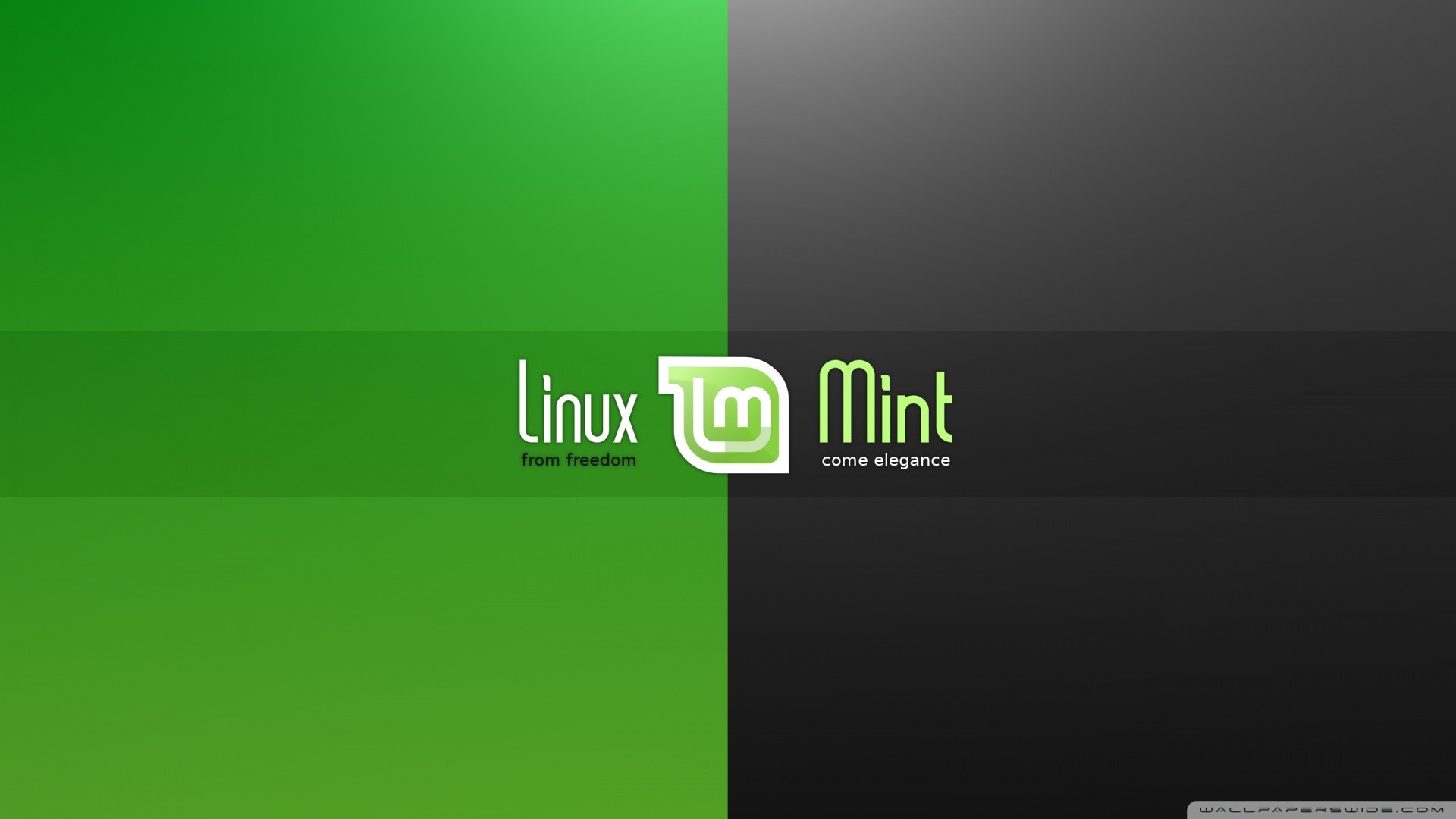 1920x1080 Linux Mint HD desktop wallpaper : Mobile : Dual Monitor