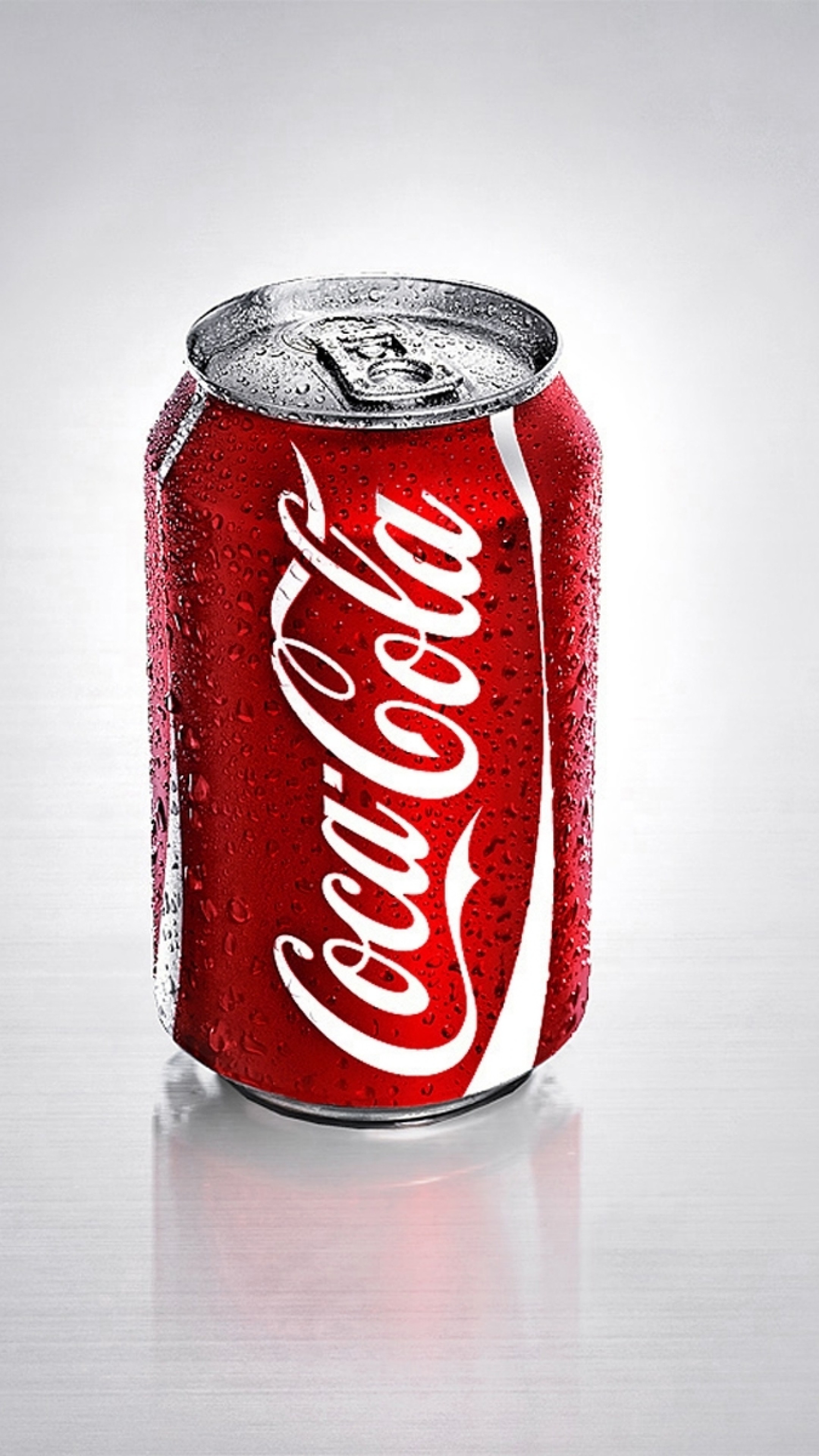 2160x3840  Wallpaper coca-cola, drink, can, soda