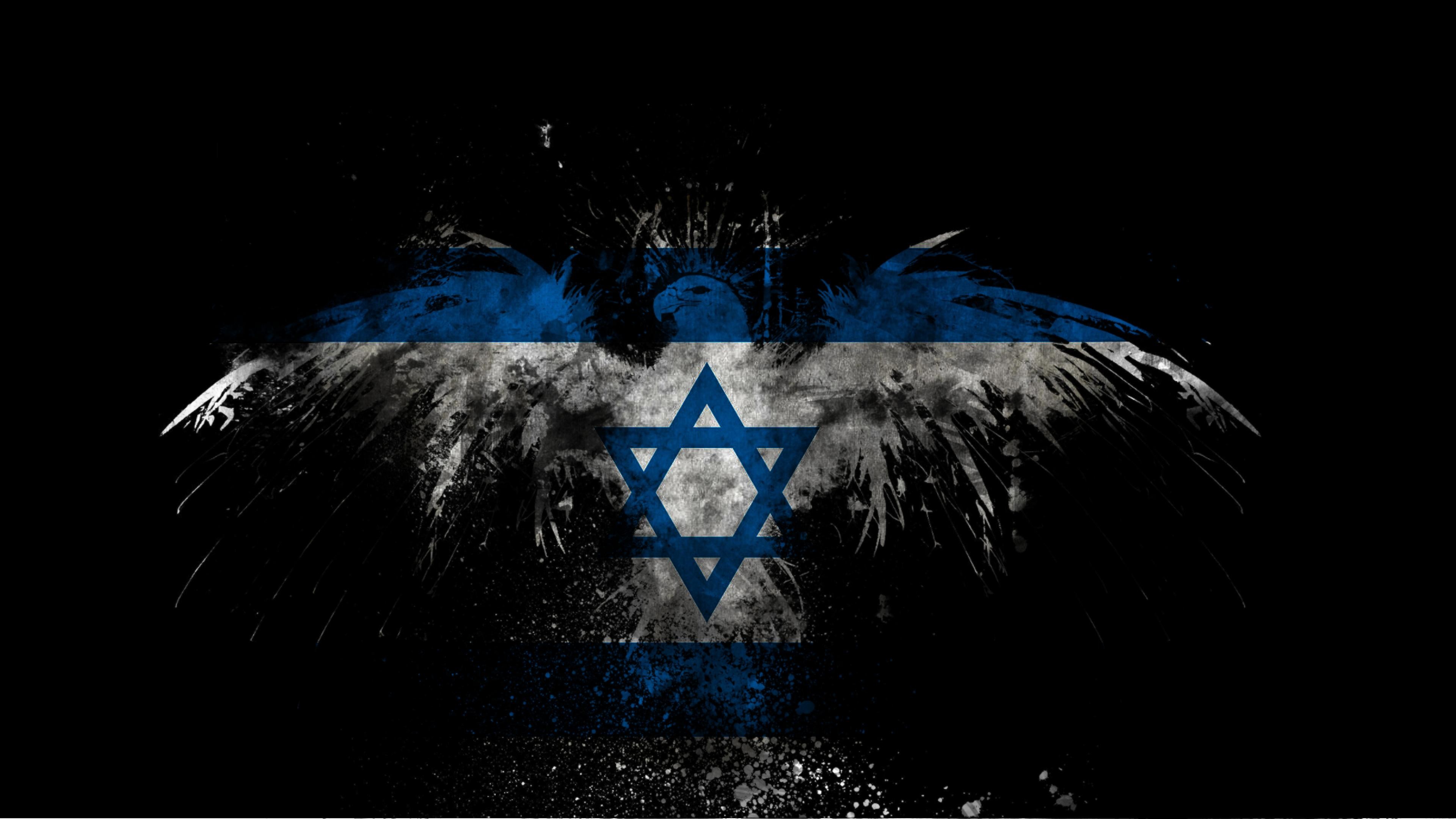 3840x2160 2 Flag Of Israel PapÃ©is de Parede HD | Planos de Fundo - Wallpaper