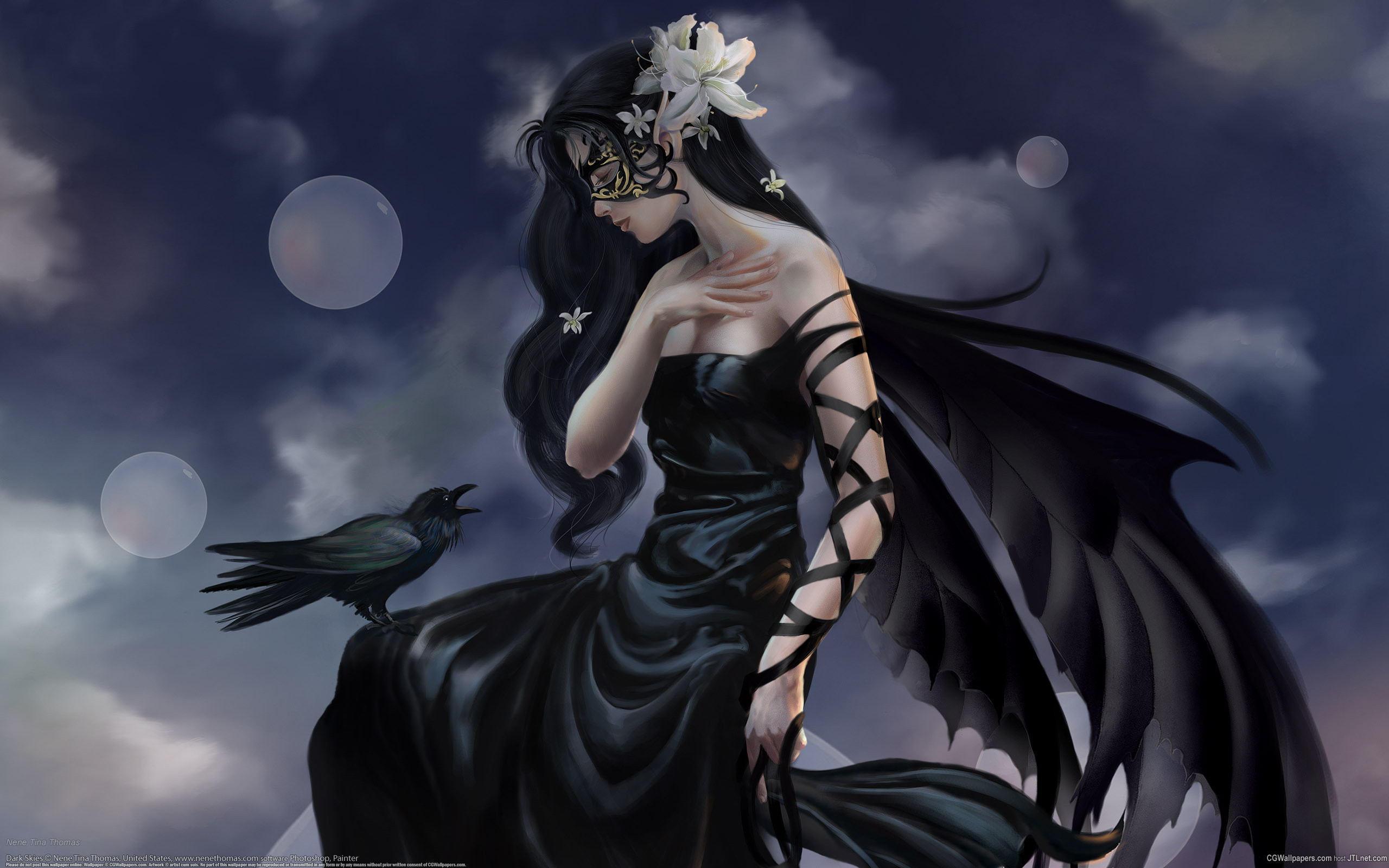 2560x1600 HD Wallpaper and background photos of Gothic Dark Angel for fans of Gothic  images.