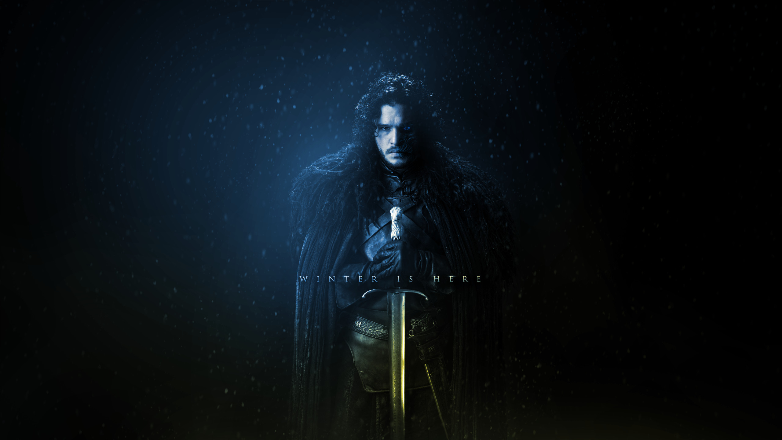 2560x1440 ... Game of Thrones Wallpaper - Jon Snow by RockLou