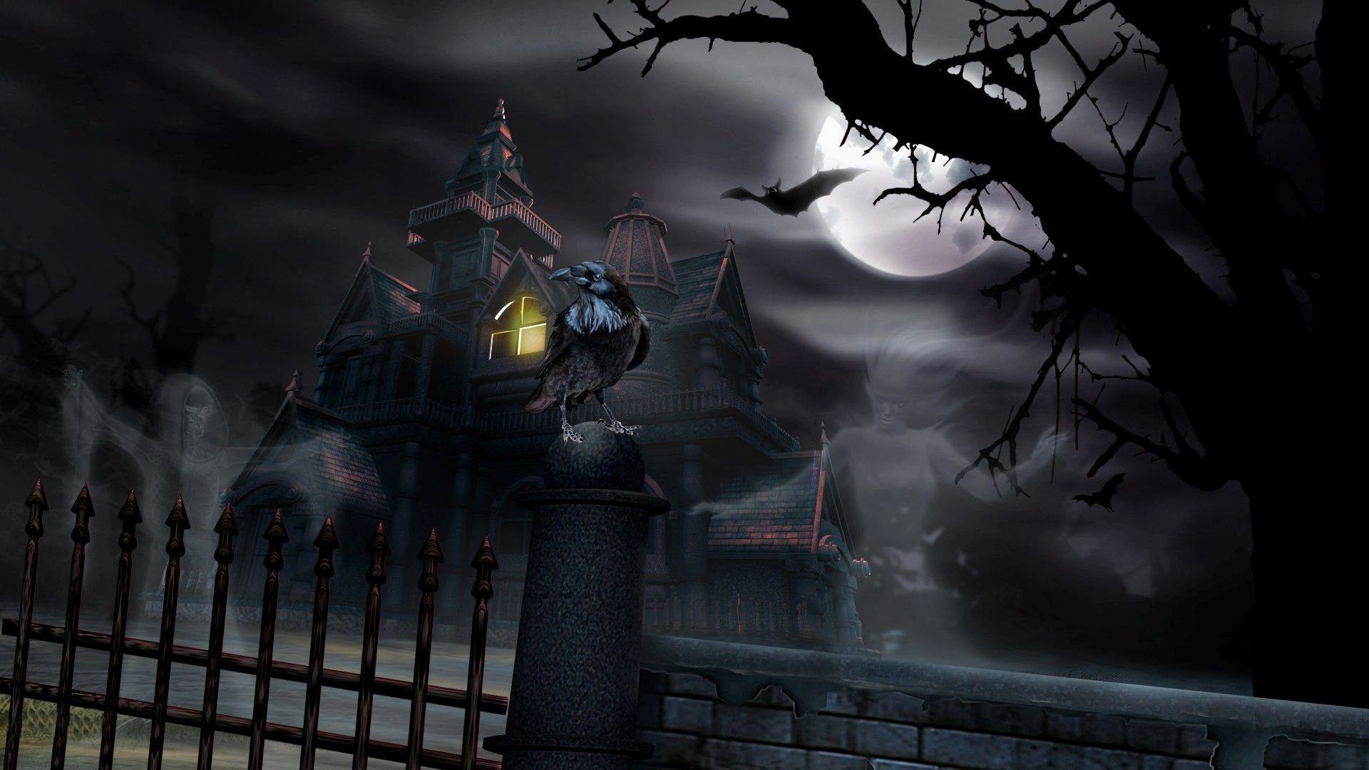 1920x1080 Haunted-House-Live-Download-Haunted-House-Live-wallpaper-