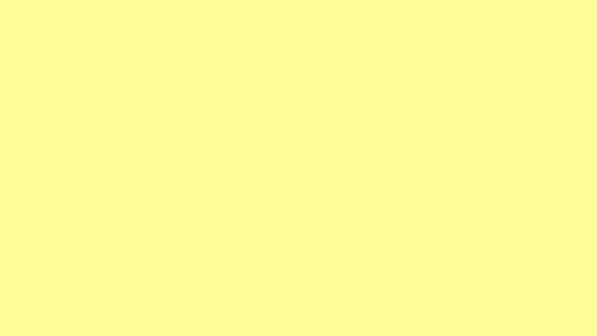 1920x1080 Pastel Yellow Solid Color Background