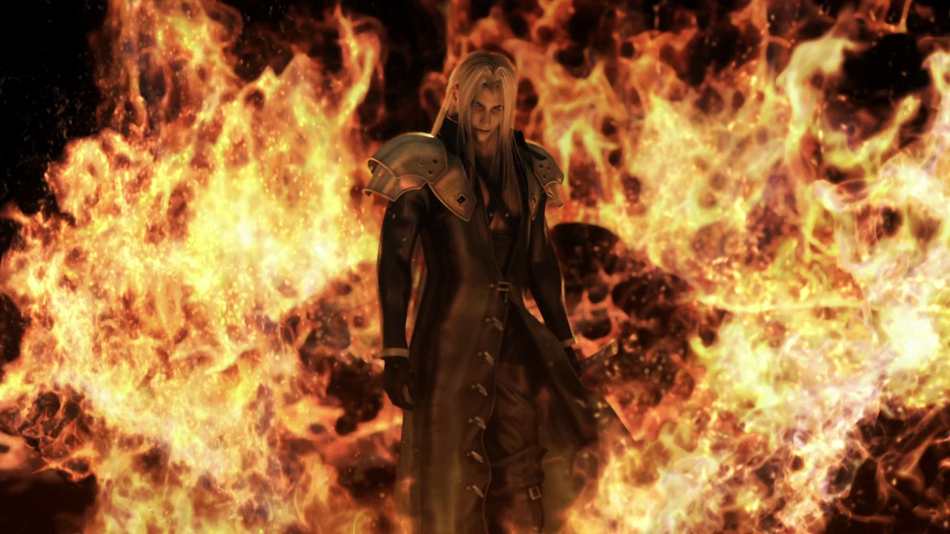 1920x1080 Filme - Final Fantasy VII: Advent Children Sephiroth (Final Fantasy) Feuer  Wallpaper