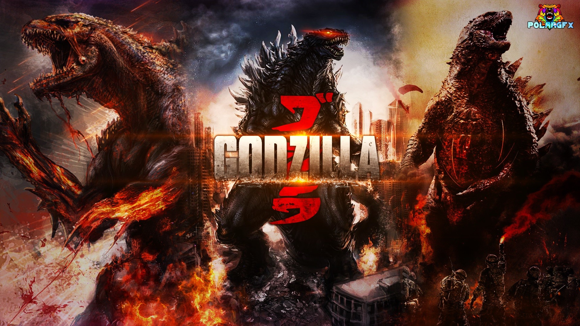 Godzilla 2014 Wallpaper  Download to your mobile from PHONEKY