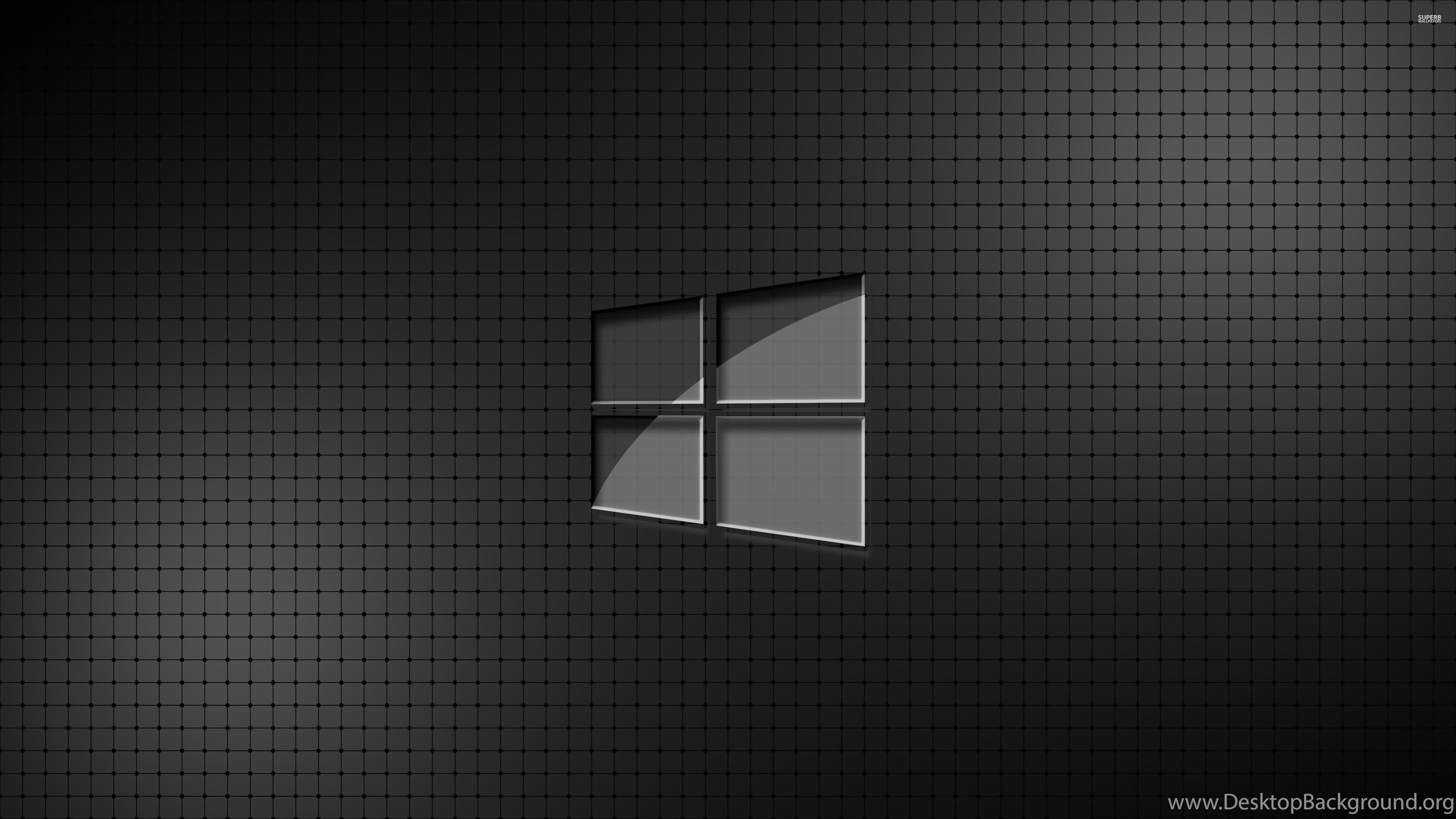 3840x2160 Glass Windows 10 On A Grid Wallpapers Computer Wallpapers