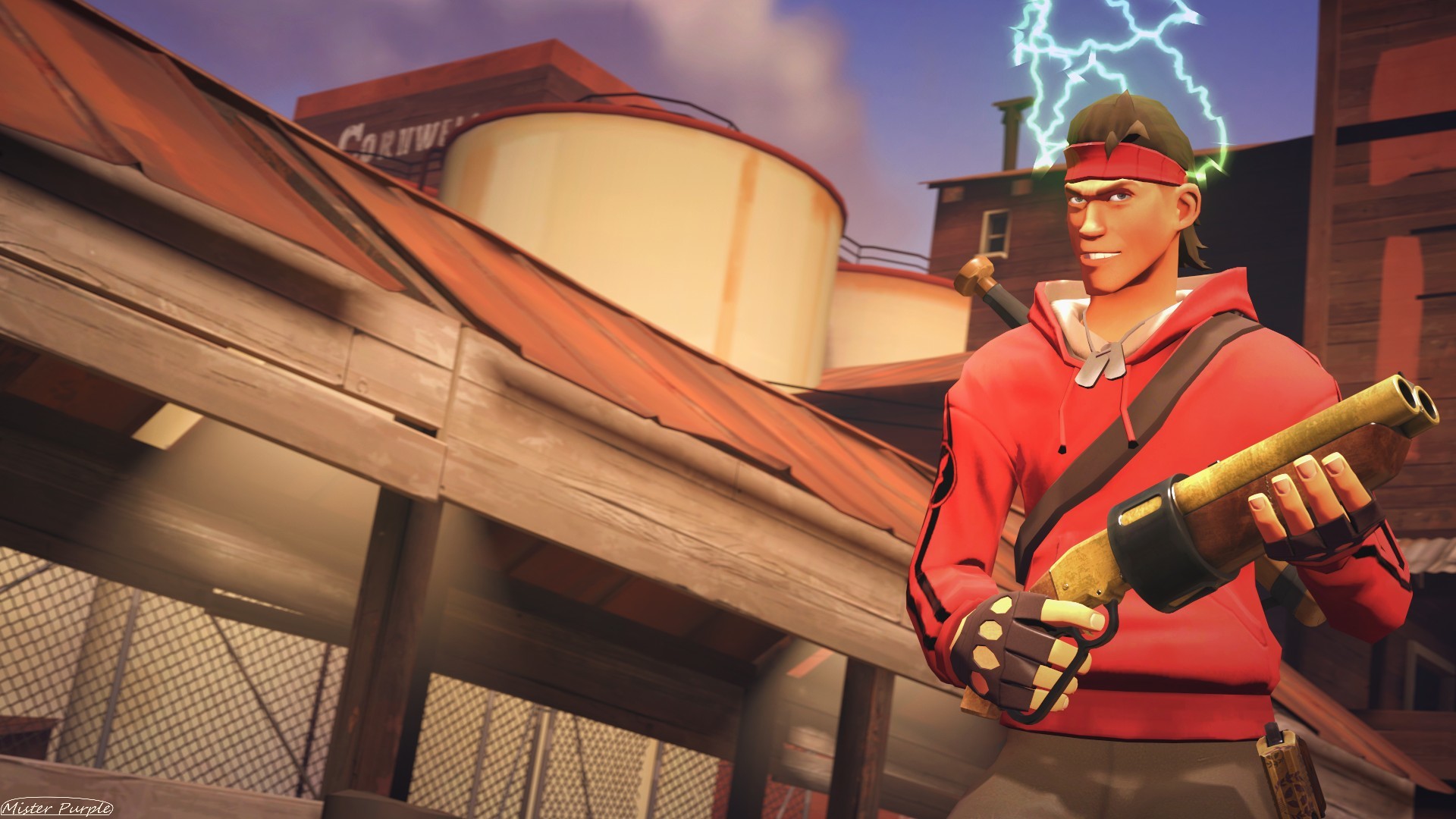 1920x1080 Team Fortress 2, Source Filmmaker, Scout (TF2), Video games