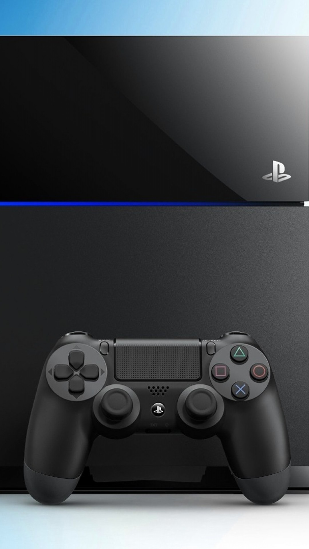 1080x1920  Wallpaper playstation 4, console, controller, ps4