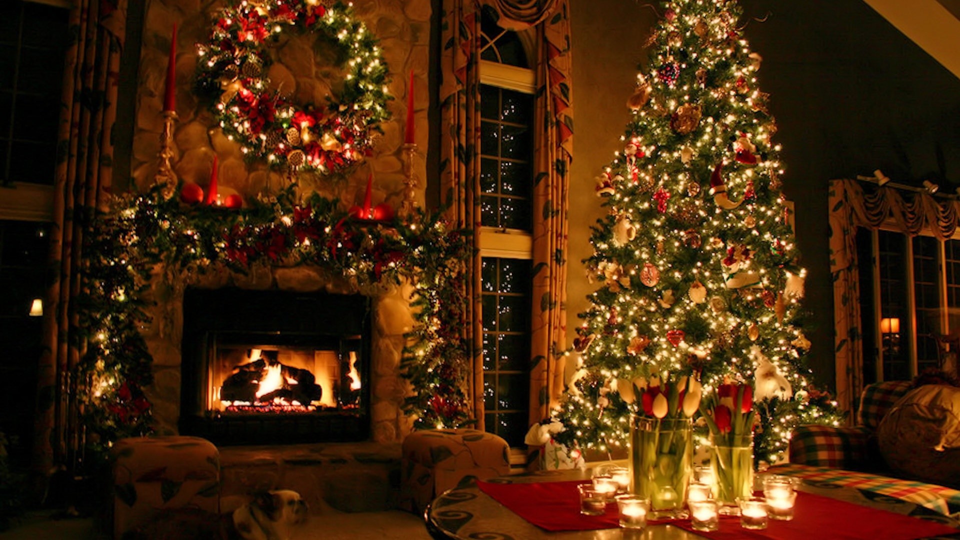 1920x1080 2015 Christmas backgrounds hd - wallpapers, images, photos .