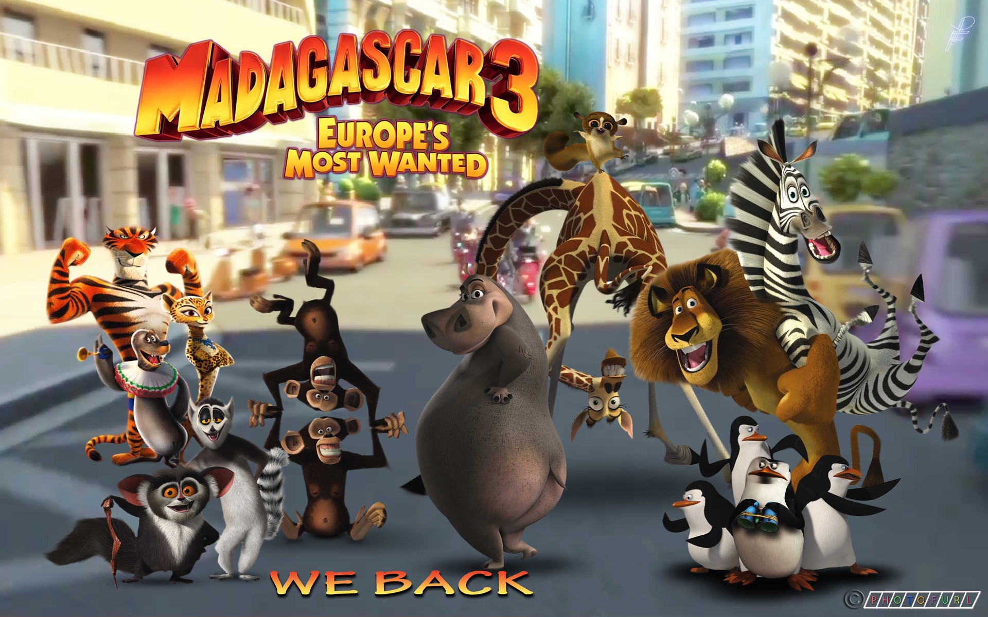 1920x1200 Madagascar 3 Movie Wallpapers Download