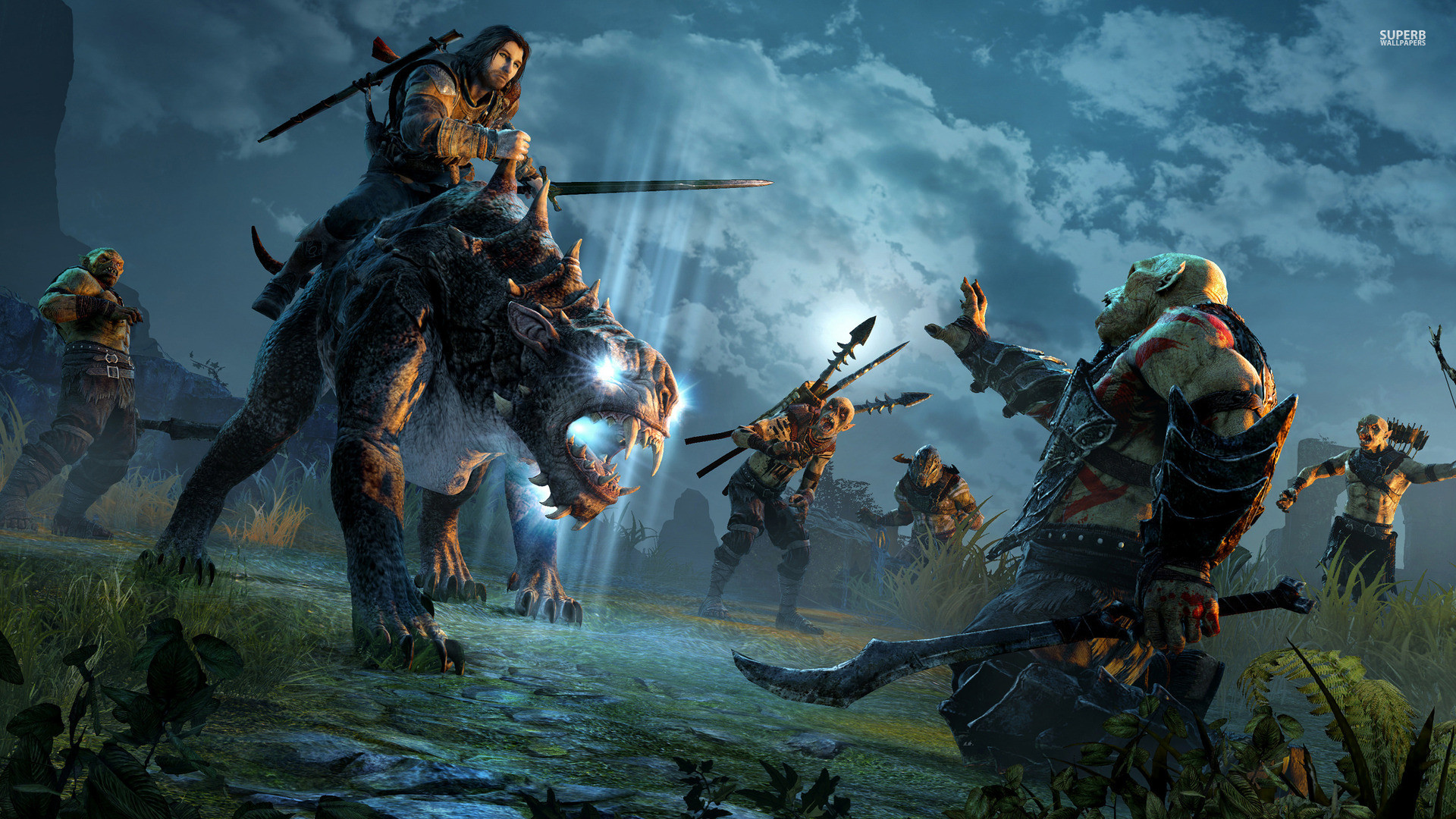 1920x1080 Shadow Of Mordor Talion - wallpaper. Middle Earth ...