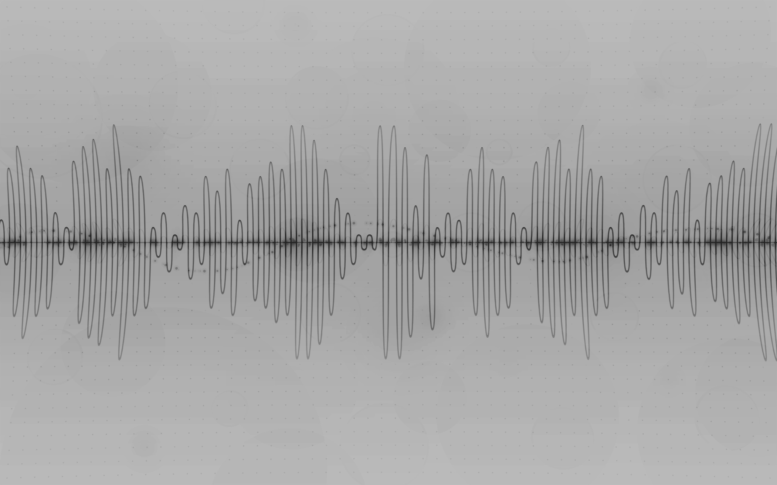 2560x1600 Wallpapers For > Sound Waves Wallpaper White