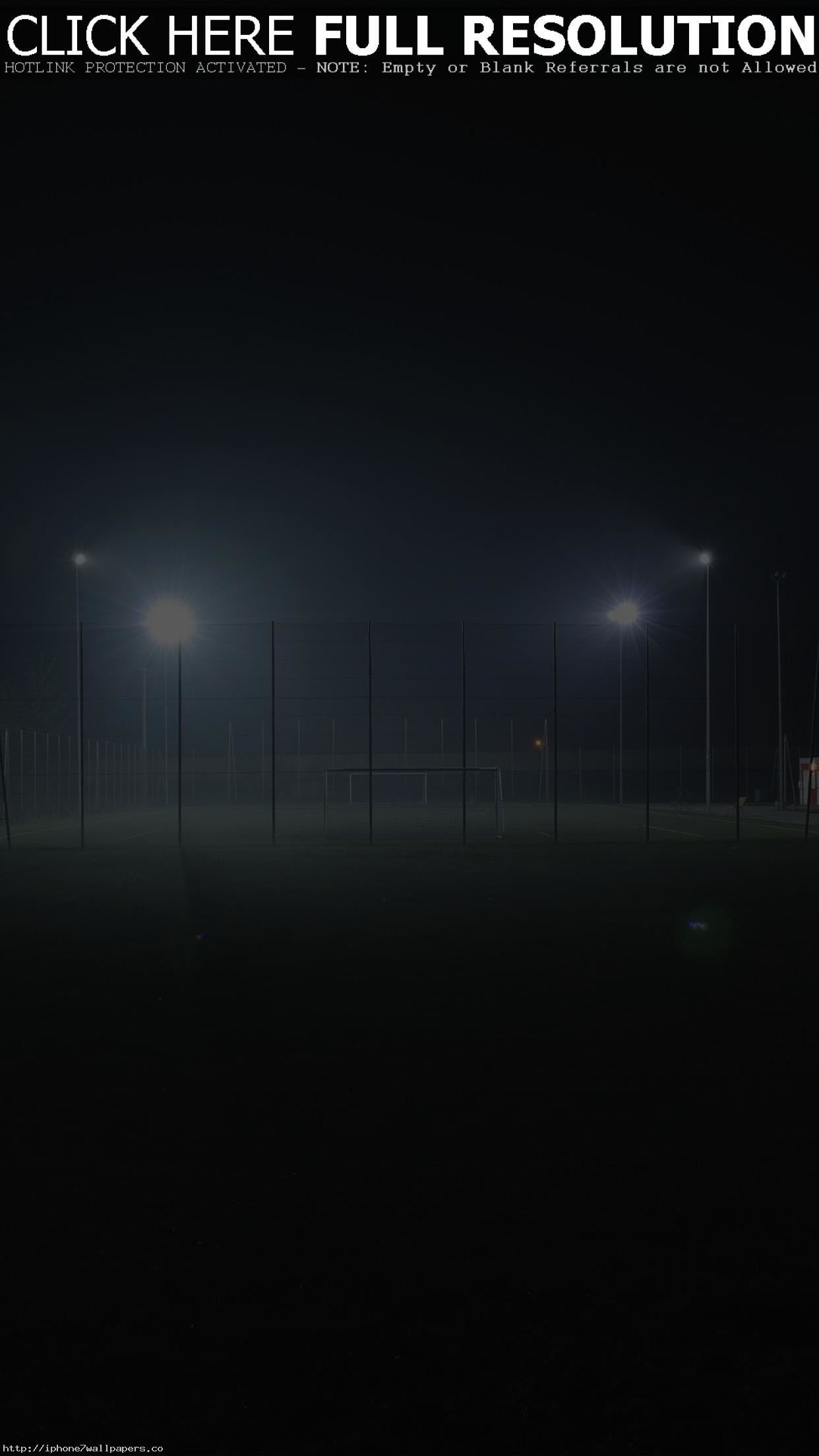 1242x2208 Soccer Field City Night Light Dark Android wallpaper - Android HD wallpapers