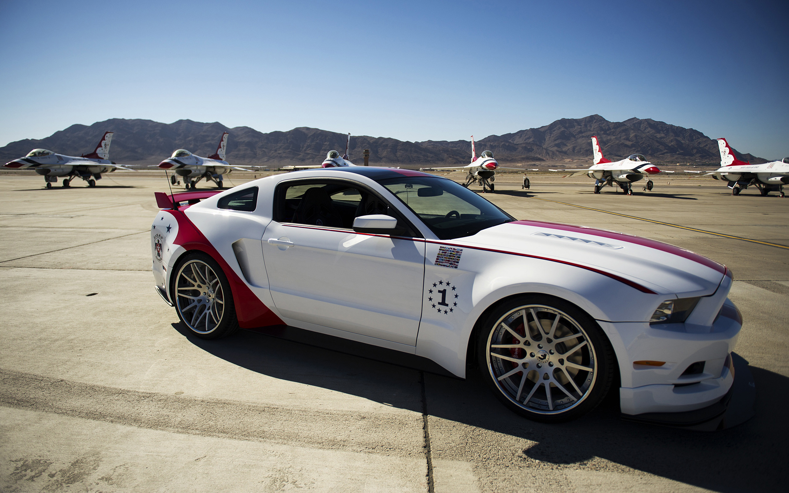 2560x1600 2014 Ford Mustang GT US Air Force Thunderbirds Edition 2