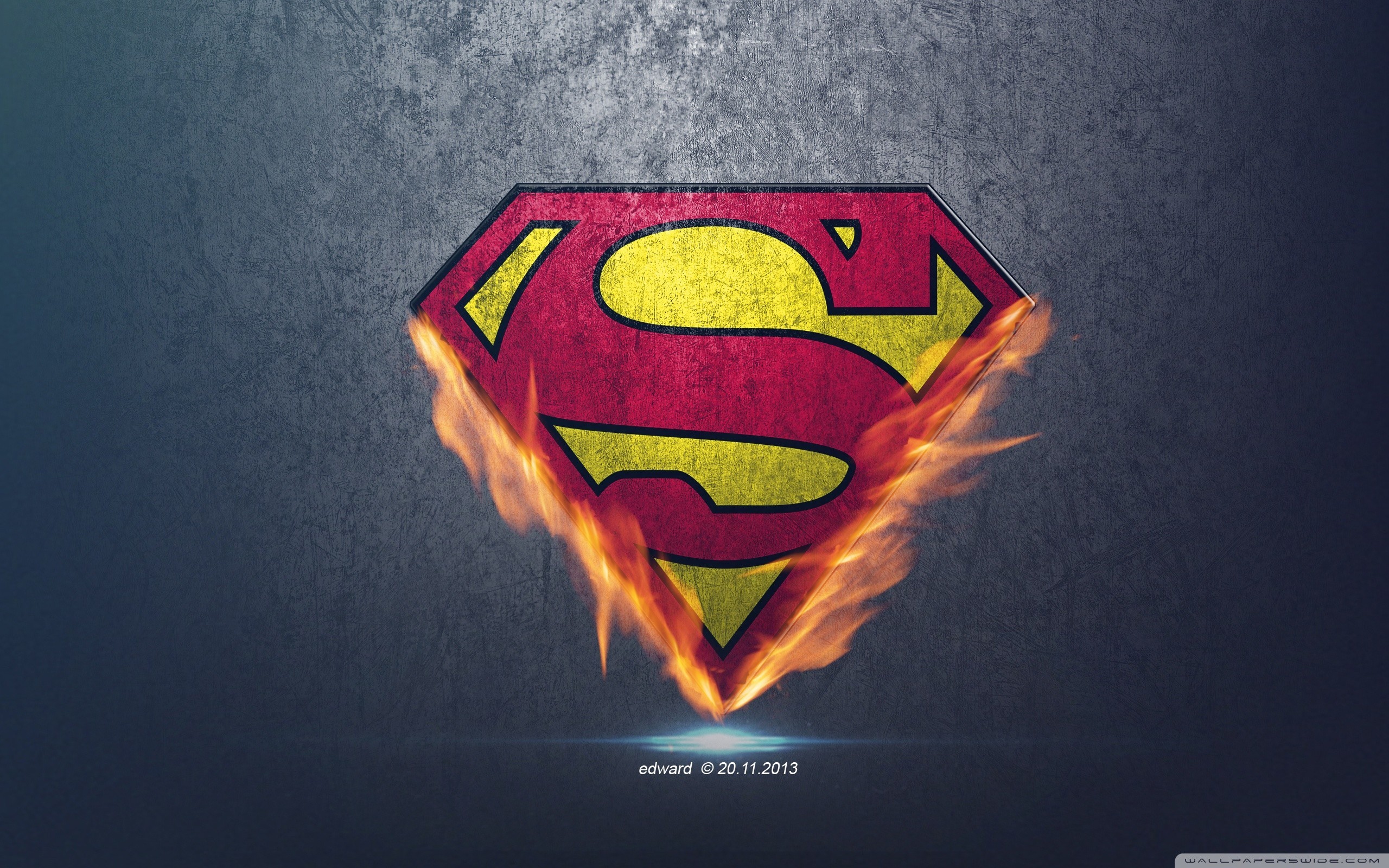 2560x1600 1920x1080 Superman Man Of Steel Logo Wallpaper Photo Is Cool Wallpapers