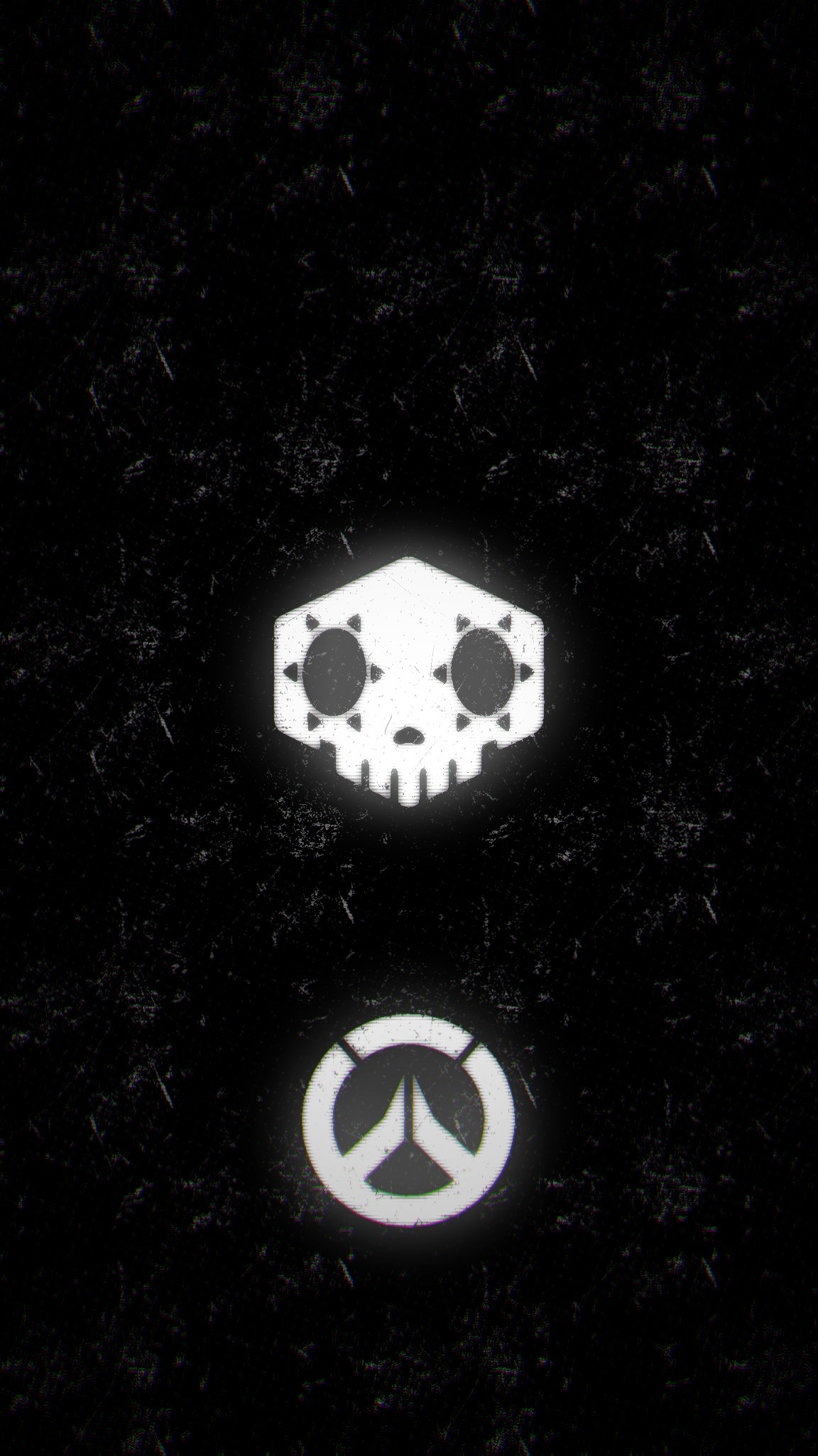 1152x2048 ... Sombra Dark Phone Wallpaper w/ Logo by Dashaquavius