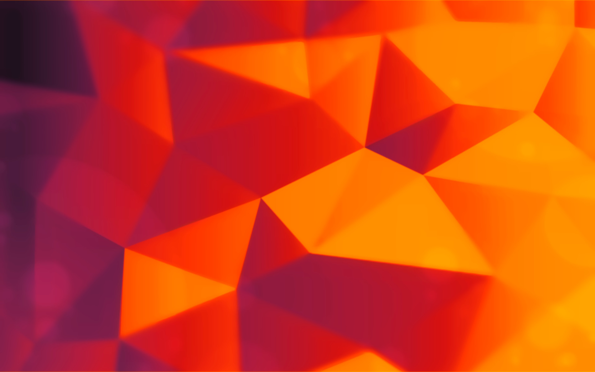 1920x1200 Polygon Art, Abstract, Orange large high resolution desktop picture
