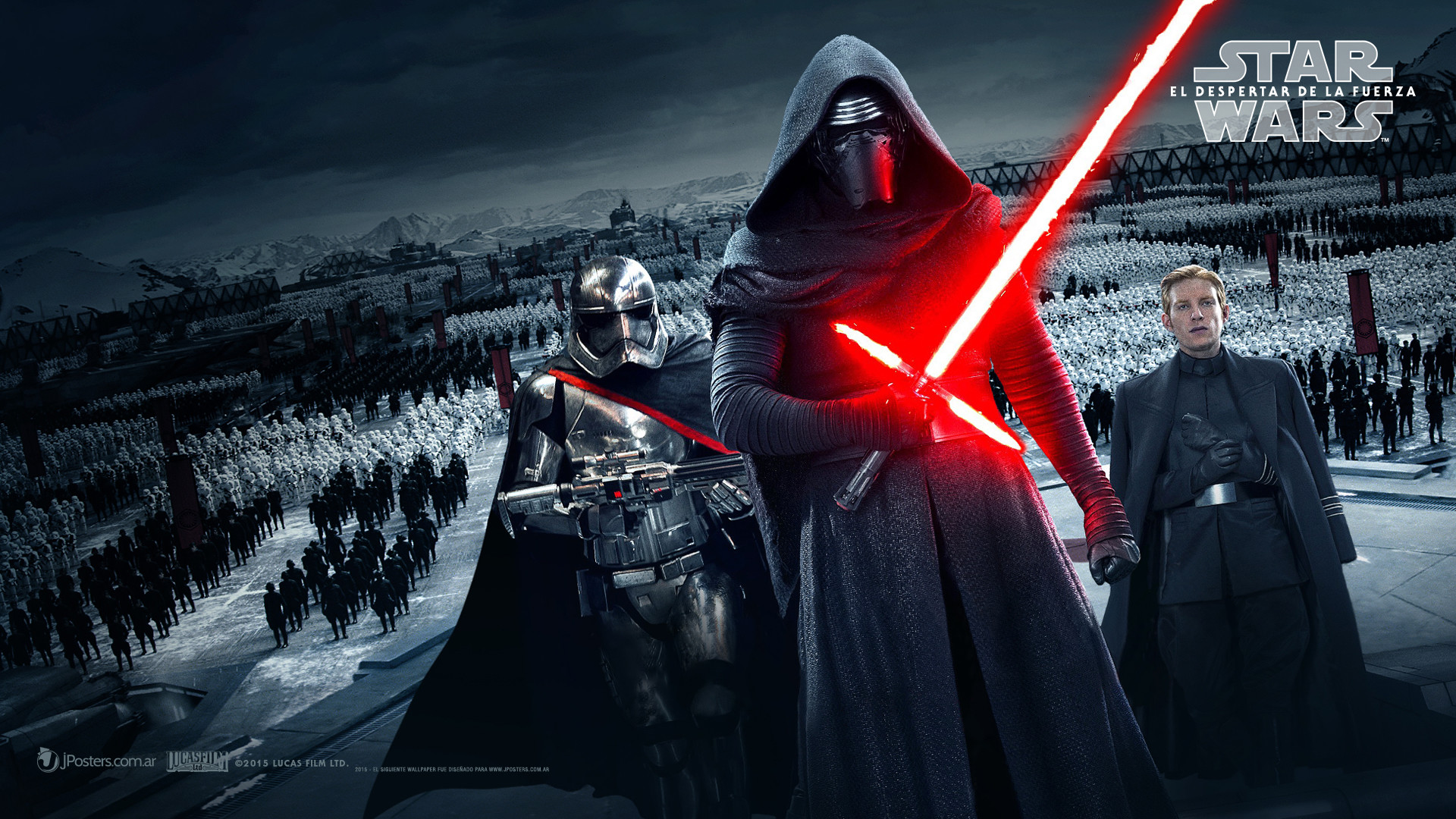 1920x1080 Star Wars: The Force Awakens: un trailer pour Finn! -