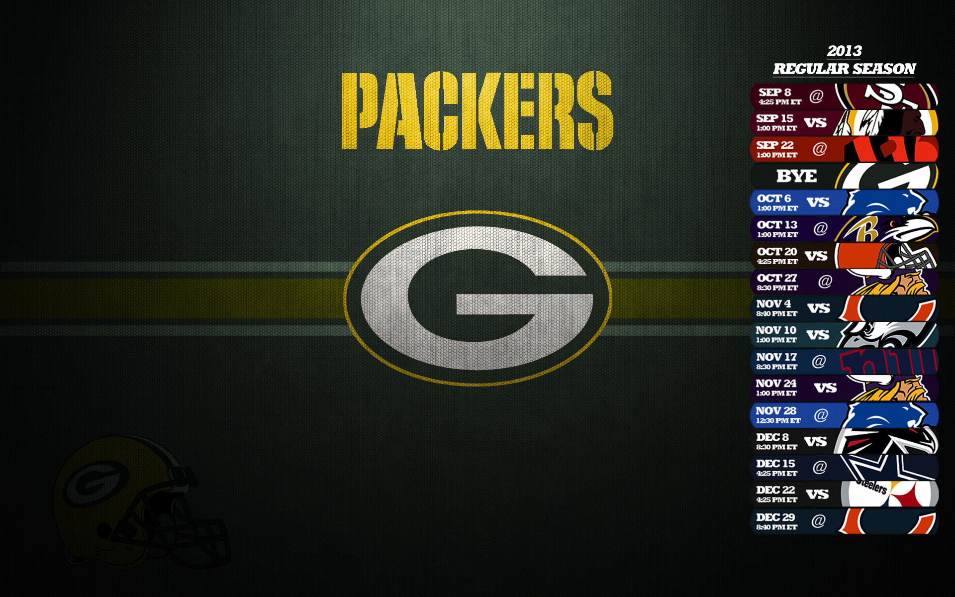 1920x1200 Green Bay Packers images Green Bay Packers Schedule 2013 Wallpaper HD  wallpaper and background photos