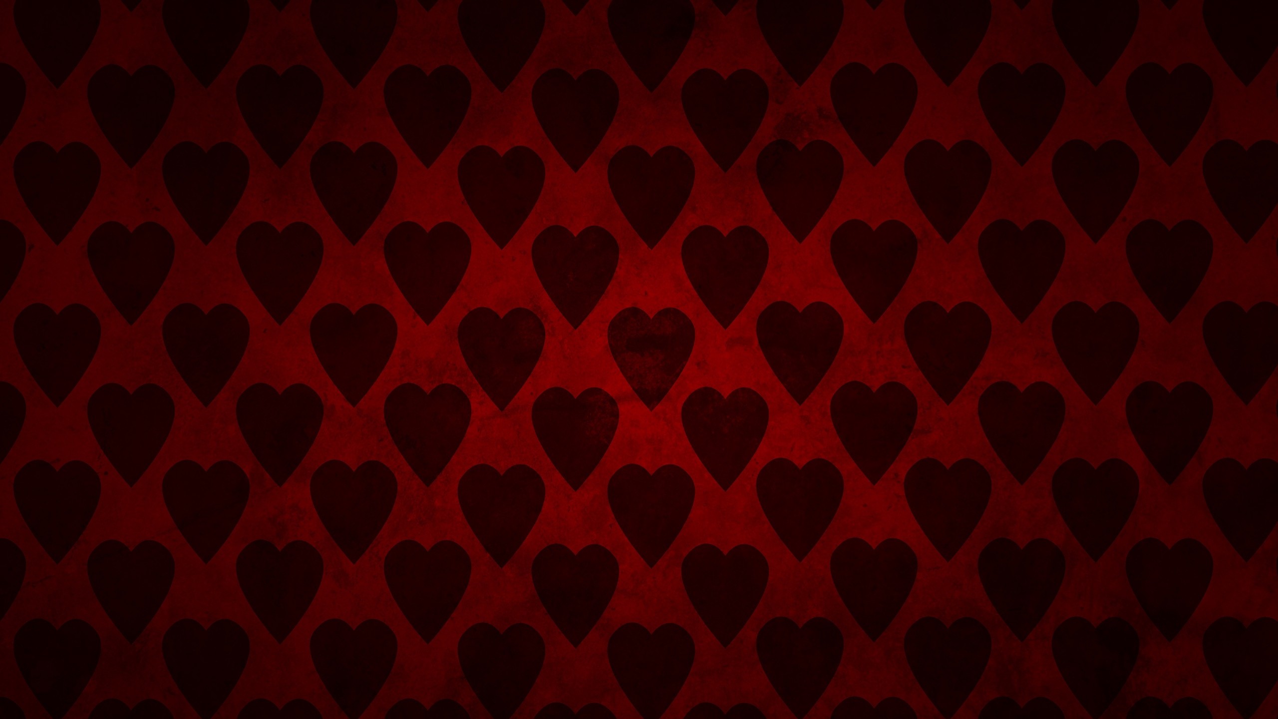 2560x1440 Black, Text, Symmetry, Red, Heart Wallpaper in  Resolution