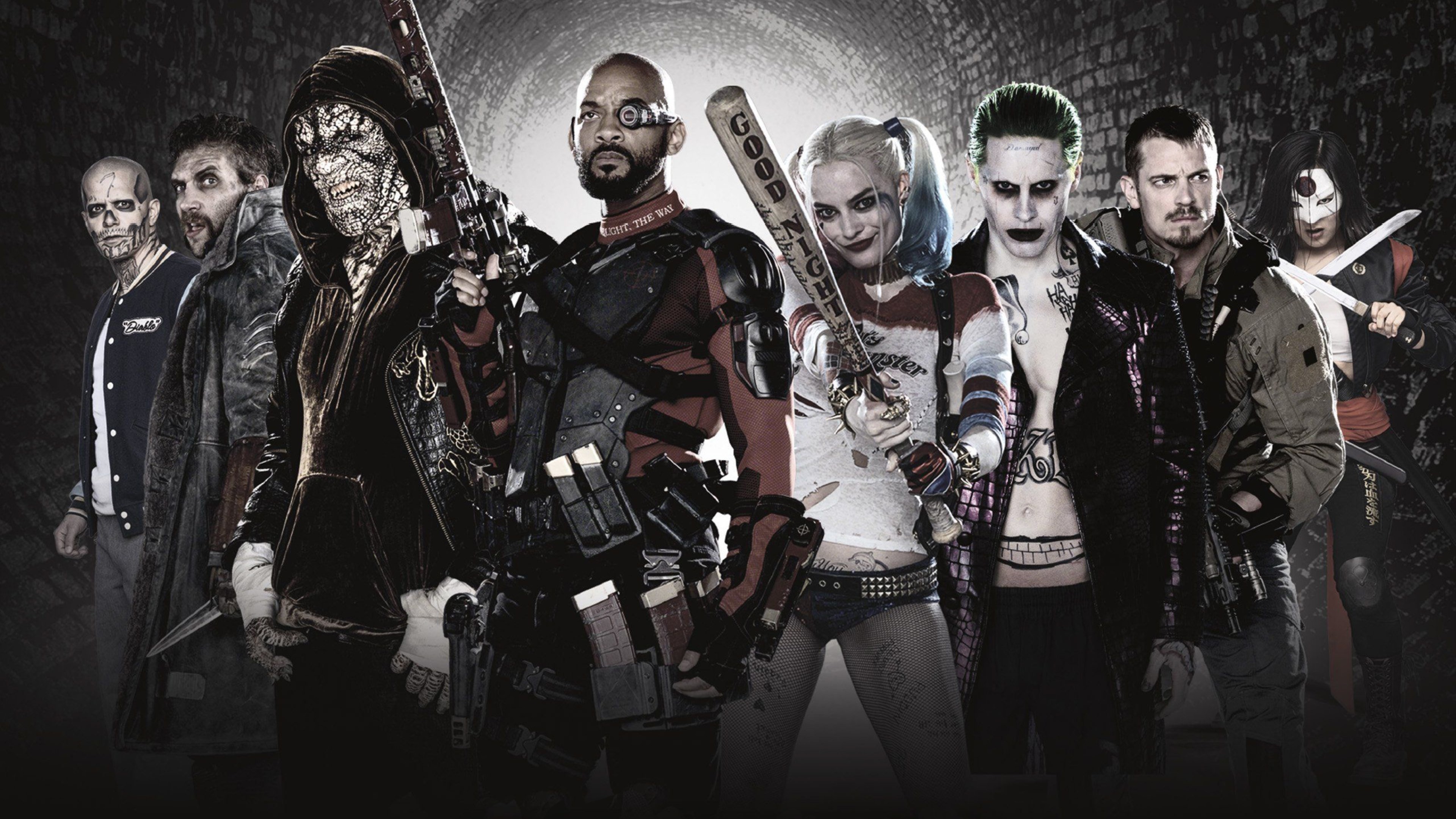 3840x2160 Suicide Squad New Poster