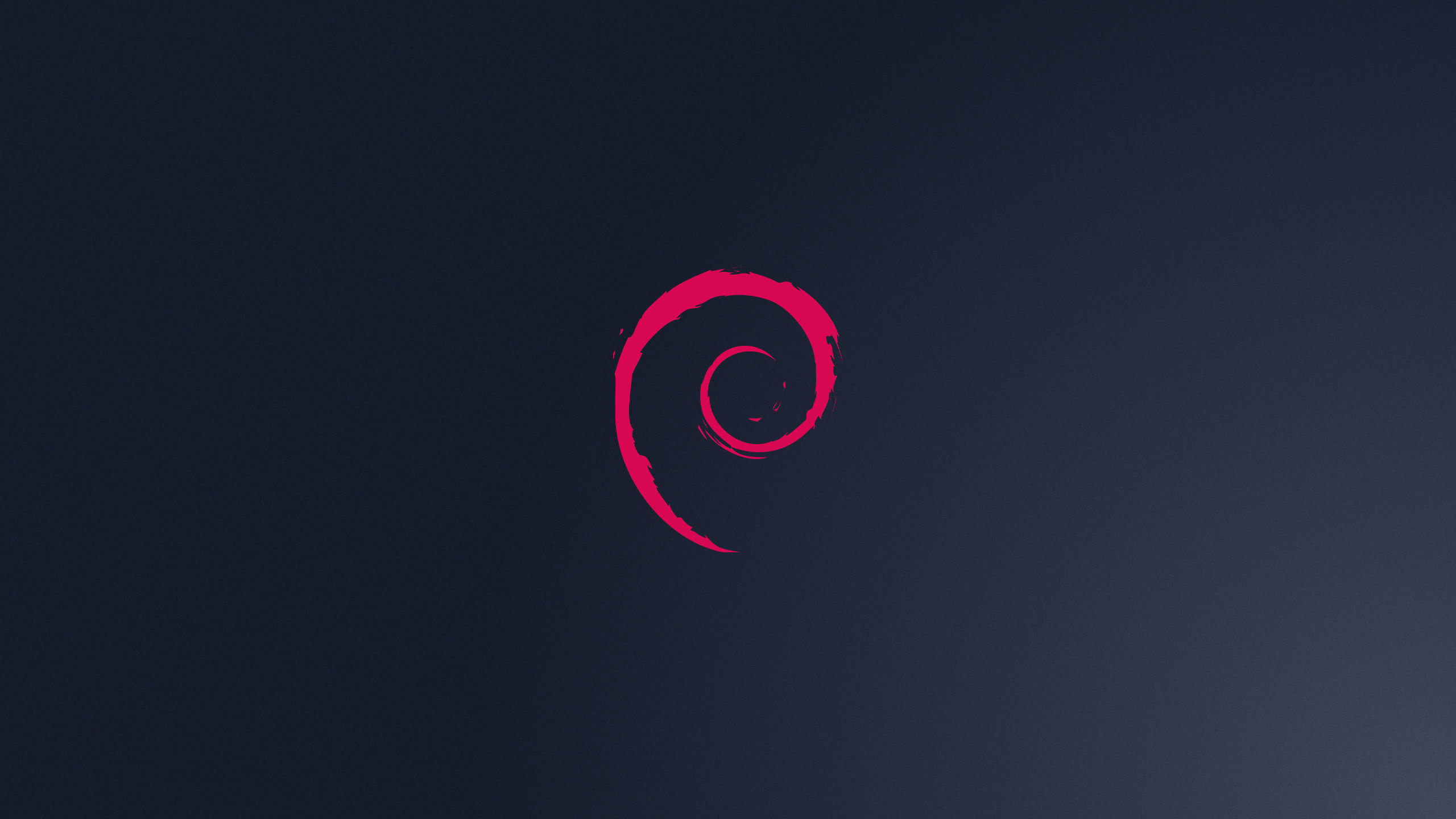 2560x1440 Debian Logo Wallpaper