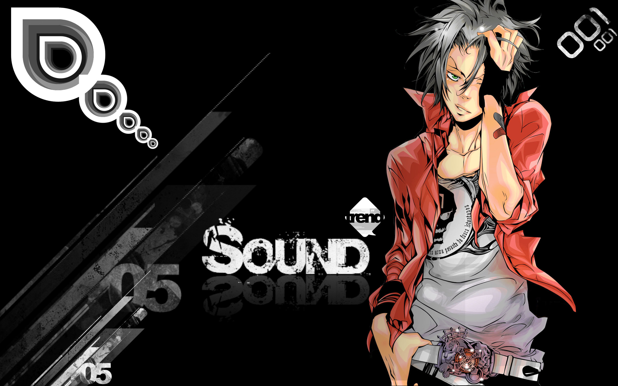 2560x1600 Anime KatekyÅ Hitman Reborn! Anime Hd Cool Red Black Colors Sound Smart  Male Beautiful Music